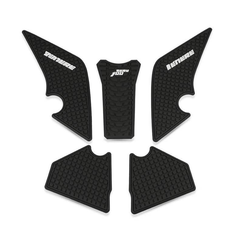 Motorrad Tankpad Für Ya&maha Für T&enere 700 Für Rallye Für T700 Motorrad Rutschfeste Seite Kraftstoff Tank Aufkleber Wasserdichte Pad Aufkleber Tankdeckel Pad Aufkleber(Black3) von HUIBOOO