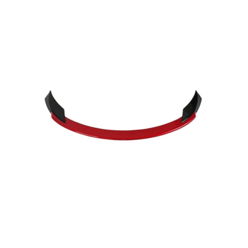 2019 2020 2021 2022 Kompatibel for Tesla Modell Y Auto Schwarz Carbon Heckklappe Lippe Body Kit Spoiler Flügel Tuning Außenzubehör(Black Red) von HUIFFNG