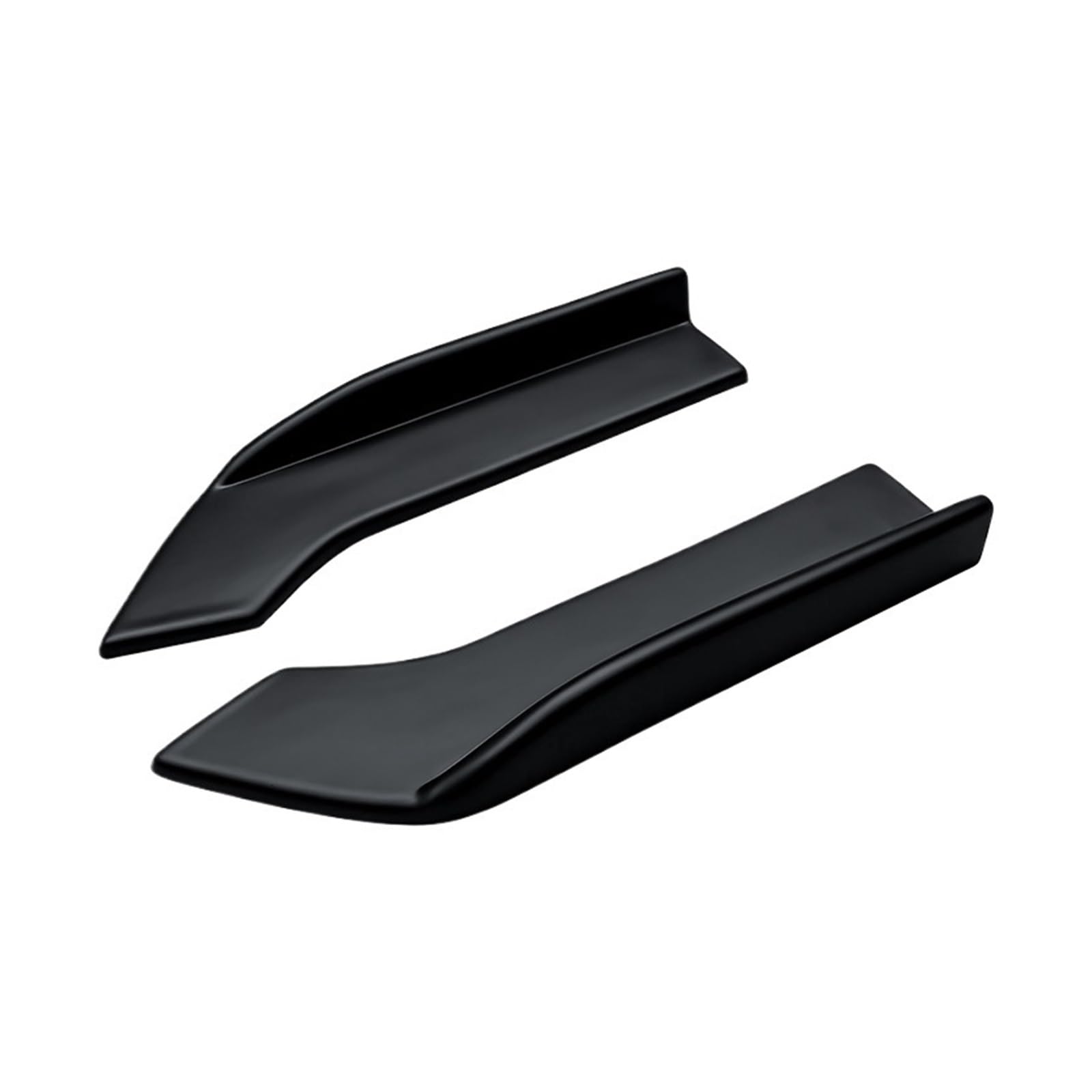 Auto Kompatibel for BMW X1 F48 E84 2010-2022 Heckstoßstangensplitter Schürzen Kofferraumlippenspoiler Canard Flügeldiffusor Wickelwinkelschutz ABS(Matte Black) von HUIFFNG