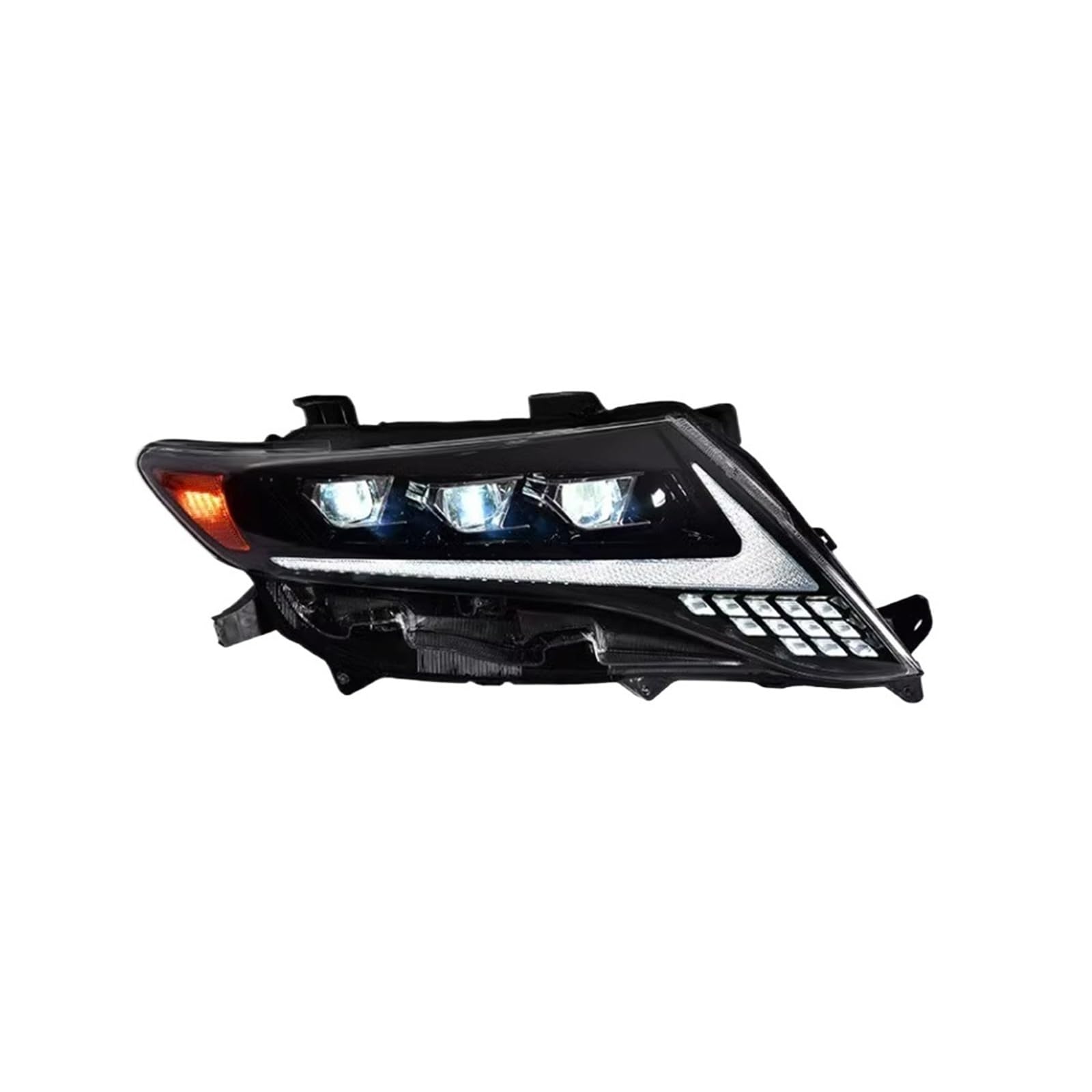 Auto-Styling-Scheinwerfer, kompatibel mit Toyota Harrier Venza-Scheinwerfern 2009–2013, LED-Scheinwerfer, DRL-Projektorobjektiv, Autozubehör von HUIFFNG