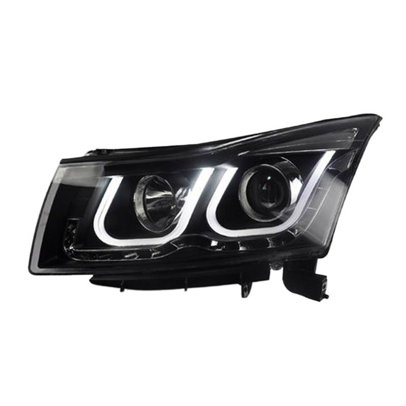 Kompatibel for Chevrolet Cruze 2009–2015 Scheinwerfer DRL Tagfahrlicht LED Bi Xenon Birne Nebelscheinwerfer Autozubehör Cruze Kopf Lampe(Include xenon) von HUIFFNG