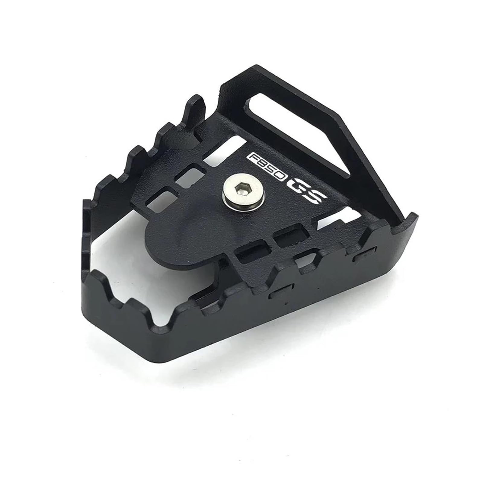 Bremspedalspitze Hinten Für BM&W F750GS F850GS 2019-2021 Motorrad-Fußbremshebel-Pedal Mit Vergrößerter Verlängerungsplatte(Schwarz,for F850GS) von HUIGAR