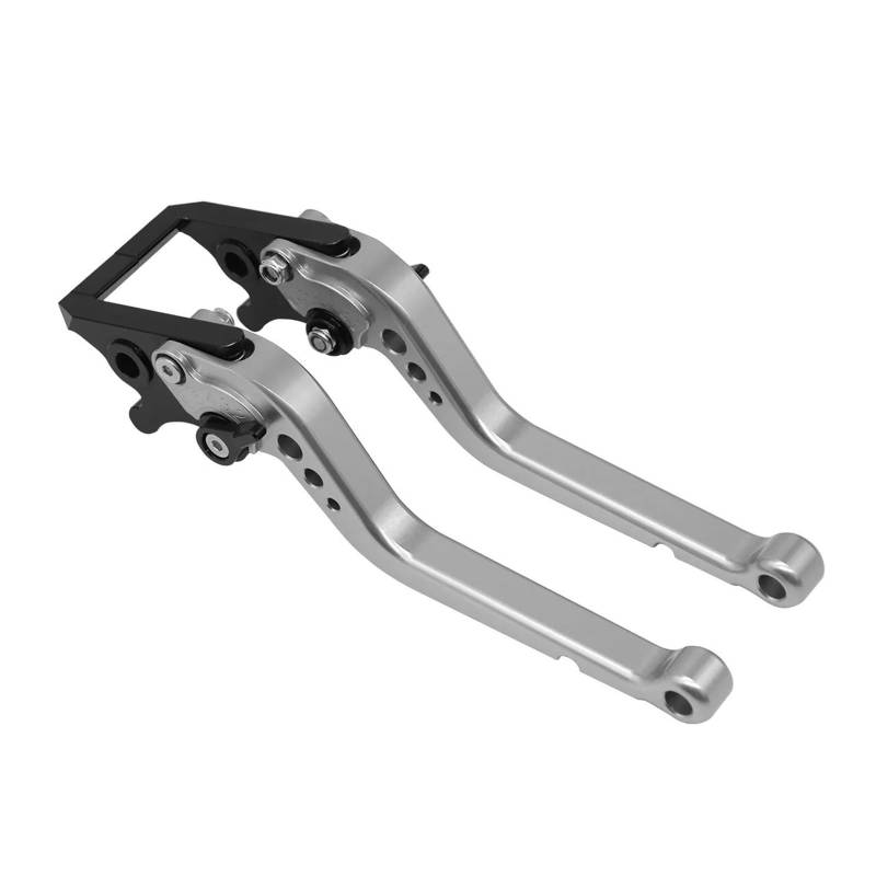 Einstellbare Bremse Kupplung Hebel Für PCX 125 PCX125 PCX150 PCX150 Motorrad Zubehör Lenker Hand Grip(Titanium-B) von HUIKO