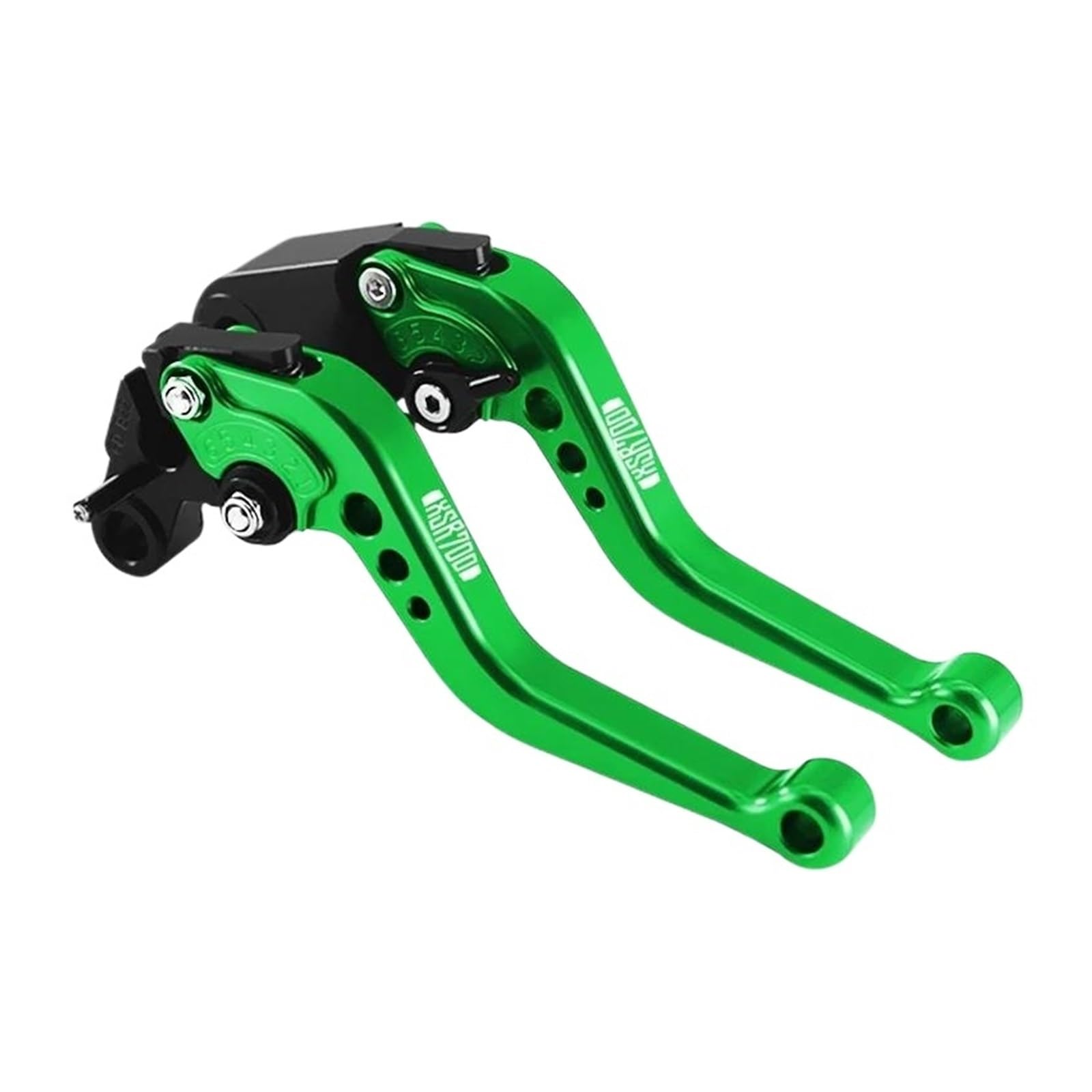 Einstellbare CNC-Bremskupplungsgriffhebel Für XSR155 2009–2024 XSR700 XSR900 2016–2018 Motorradzubehör(Green XSR700) von HUIKO