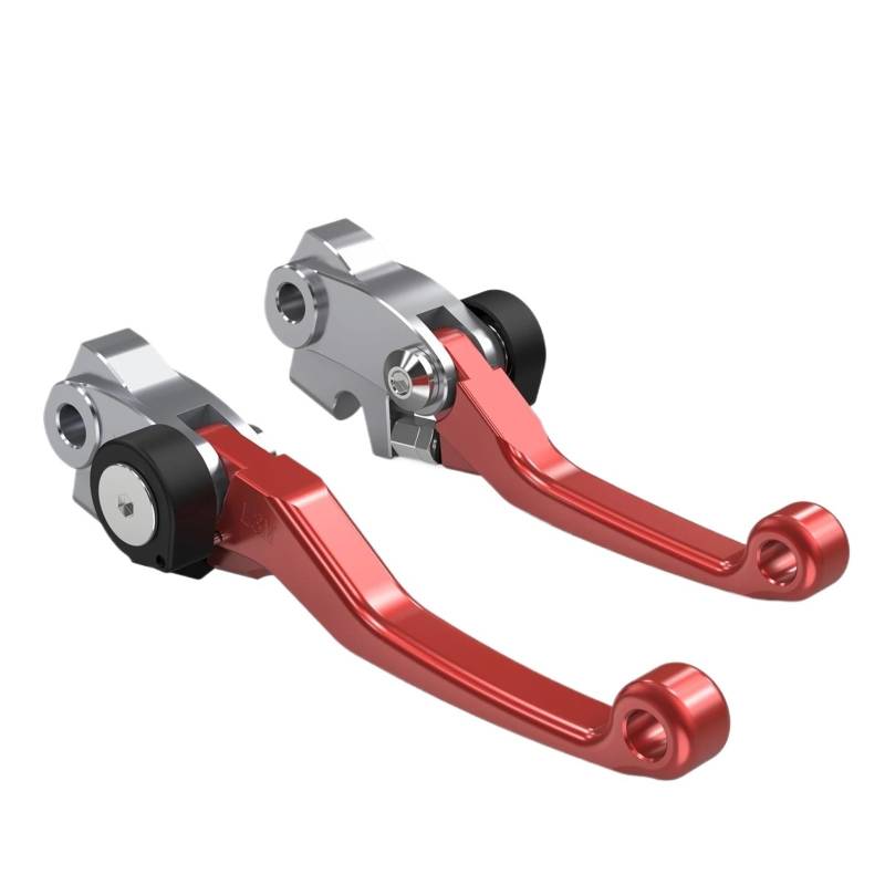 Für GasGas EC 300 BrakTec 2021-2024 EC 250 250F 350F 450F 500F ES 350 500 EW 500F 2024 Klappbremshebel & Kupplungshebel(Red) von HUIKO