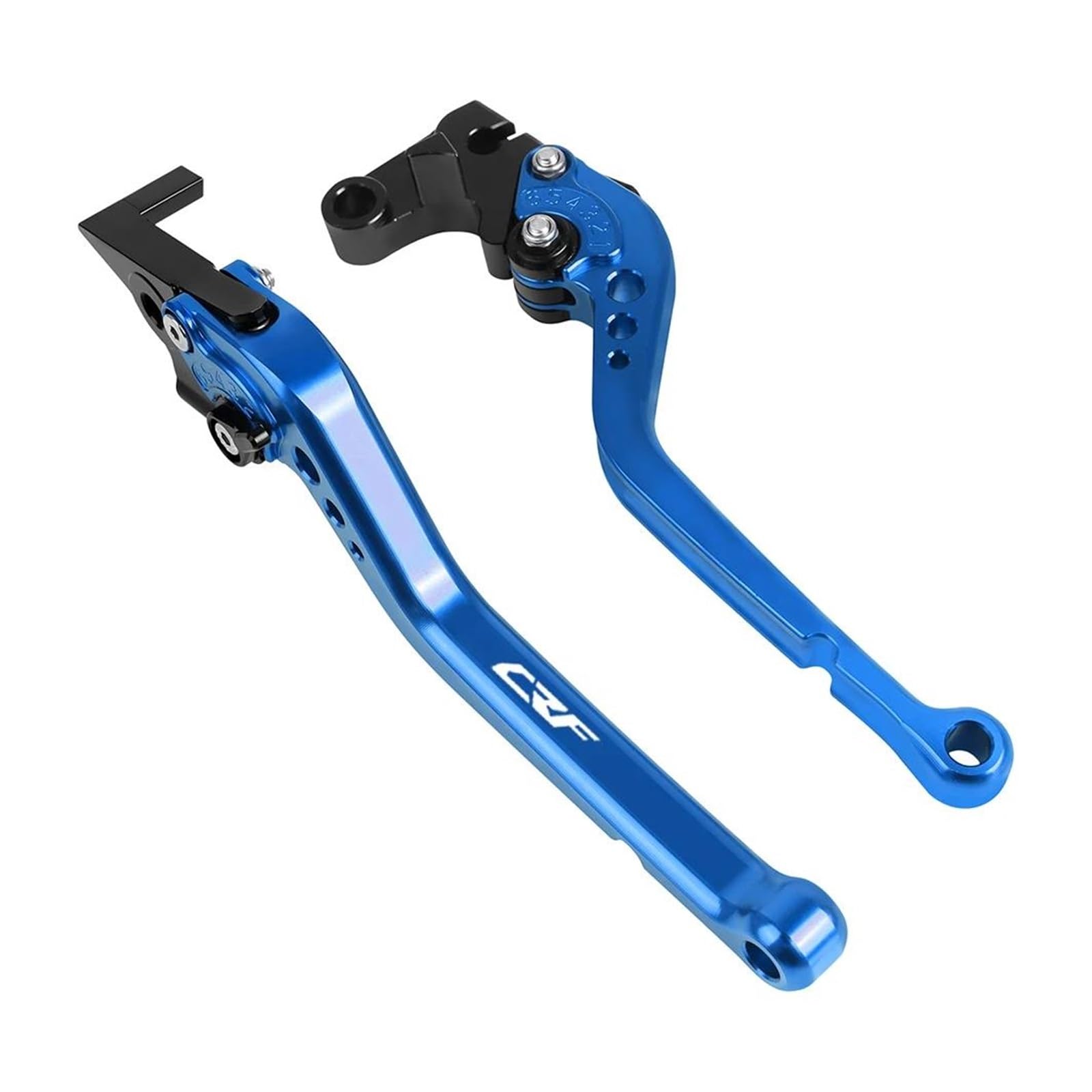 Für HONDA CRF250L Rally CRF 250 L 2021-2023 Motorrad Kurze Und Lange CNC Bremse Kupplung Hebel Griff Lenker Griffe(Blue long) von HUIKO