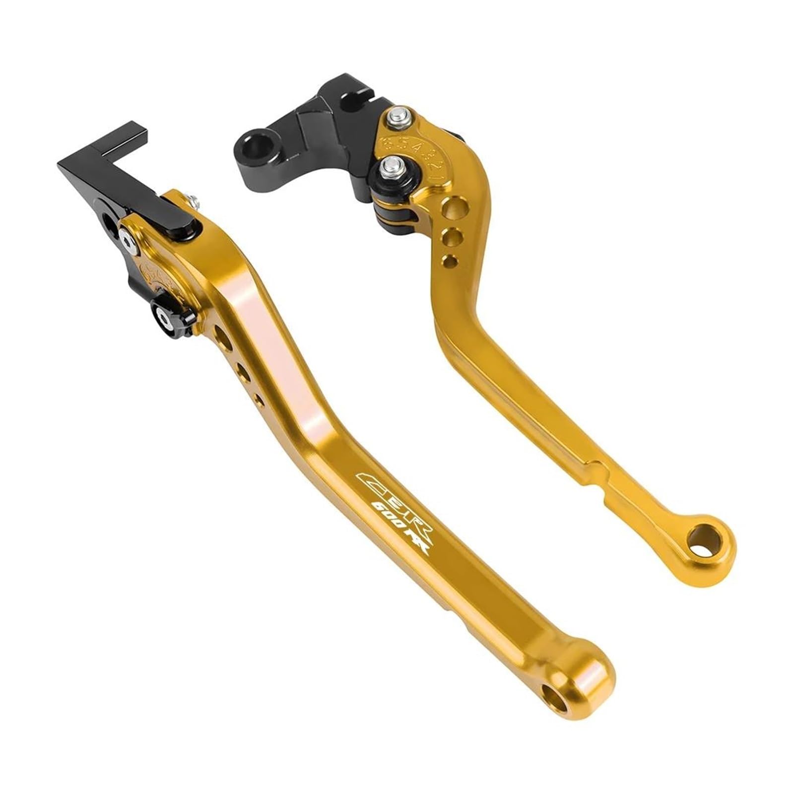 Für Honda CBR600RR CBR 600 RR CBR 600RR 2003-2006 Kurze Und Lange Motorrad Bremse Kupplung Hebel(Yellow long) von HUIKO