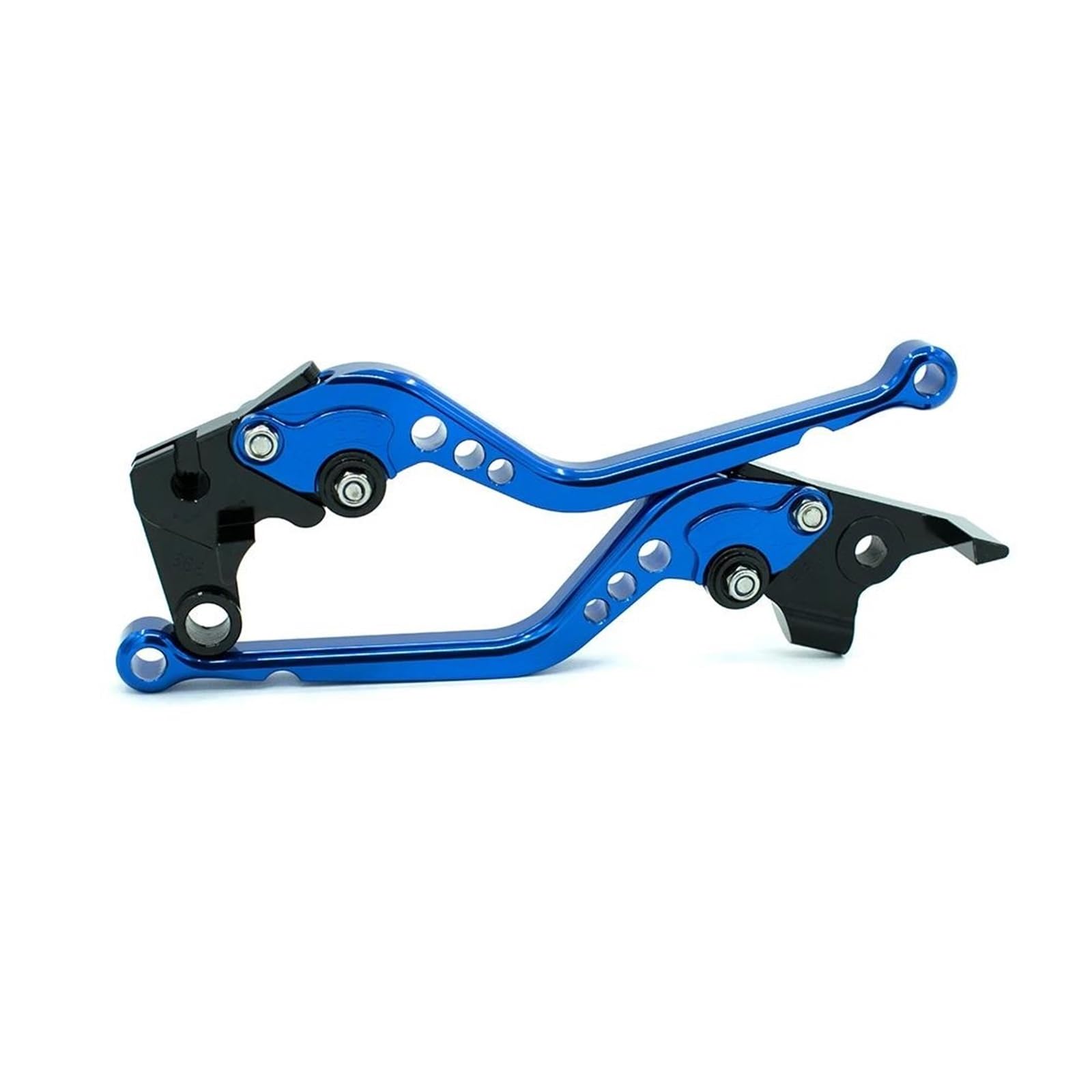 Für Triumph DAYTONA 675 2006-2017 SPEED TRIPLE 2008-2010 675 STREET TRIPLE R/RX Lange CNC Motorrad Bremse Kupplungshebel(Blue) von HUIKO