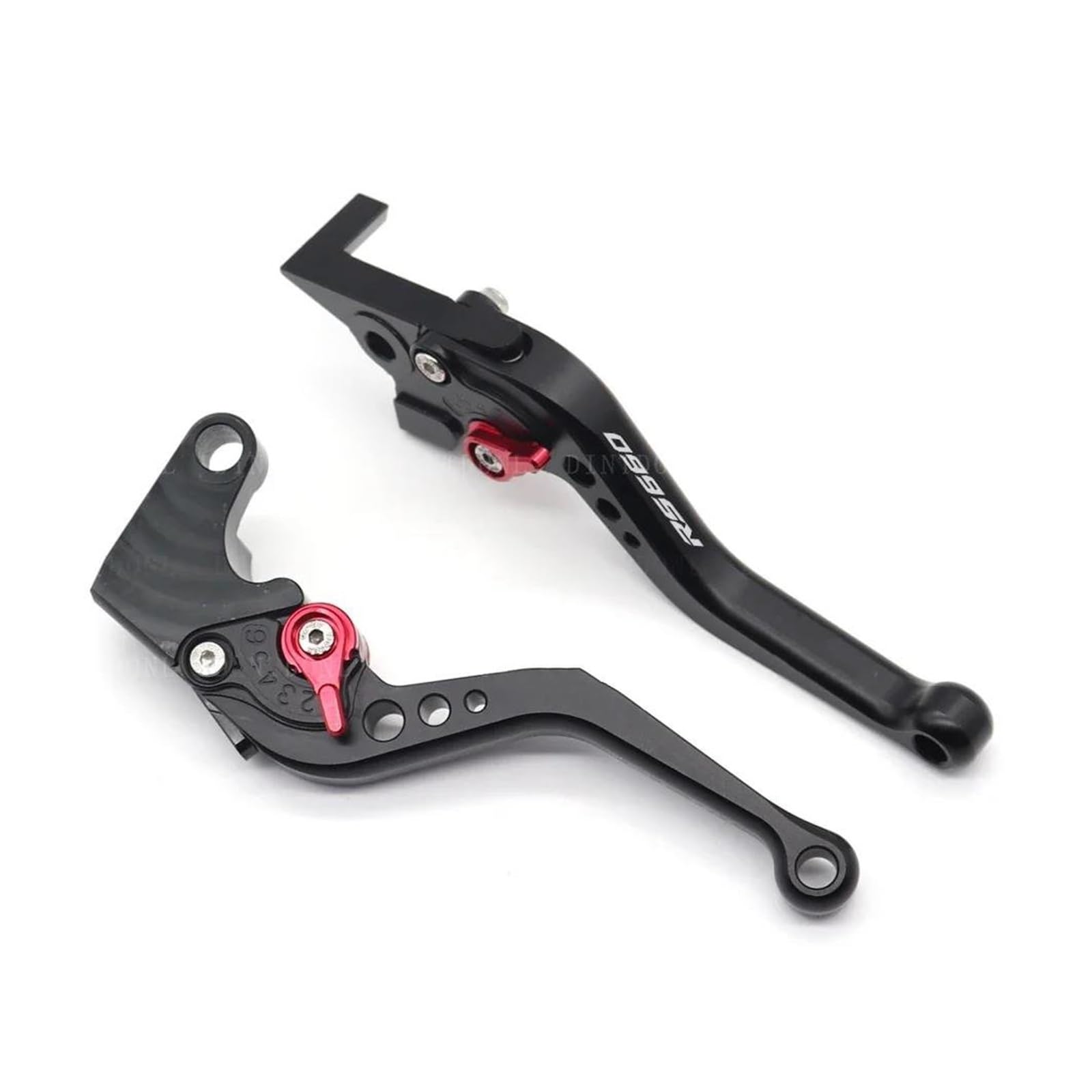 Kupplung Vorne Bremshebel Für Aprilia RS660 TUONO660 2020-2022 Einstellbare CNC Krawatte Stange RS TUONO 660 Motorrad Zubehör(RS660 Black) von HUIKO