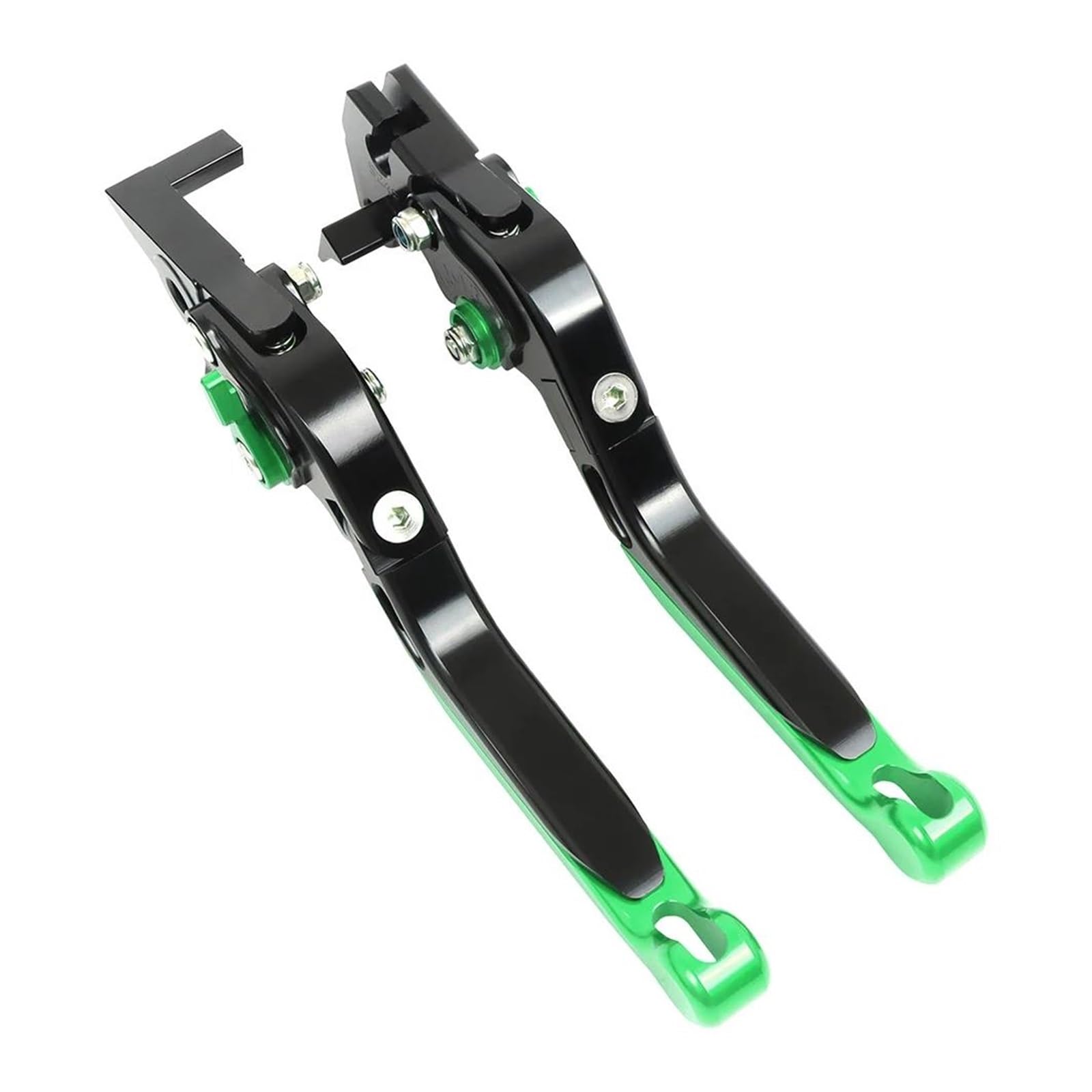 Motorrad Einstellbare Klapp Bremse Kupplung Hebel Für Suzuki GSR 600 2006-2011 GSR 750 2011-2020 Lenker Grip(Green-A) von HUIKO