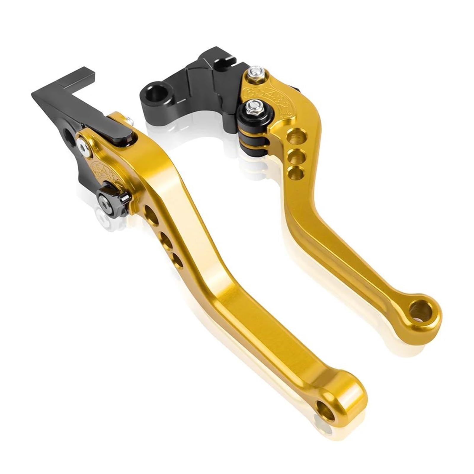 Motorrad Kurze Und Lange CNC Bremse Kupplung Hebel Für Honda MSX125 MSX 125 GROM 2013-2023 MSX125SF 2016-2023 Griffe Hebel(Short Yellow) von HUIKO