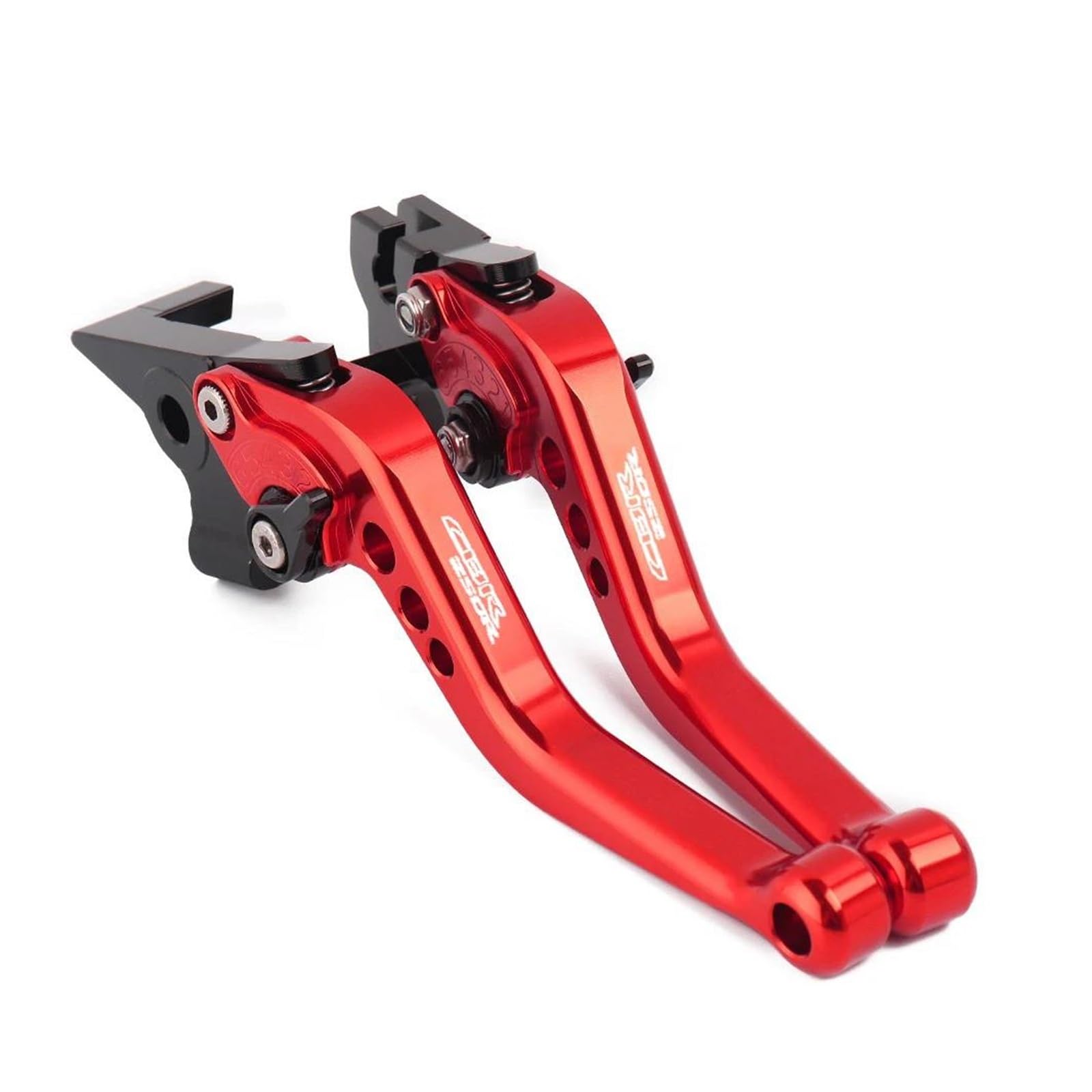 Motorrad Zubehör Für Honda CBR250R 2011-2013 CNC Bremse Kupplung Griff Trommel Hebel(Red) von HUIKO