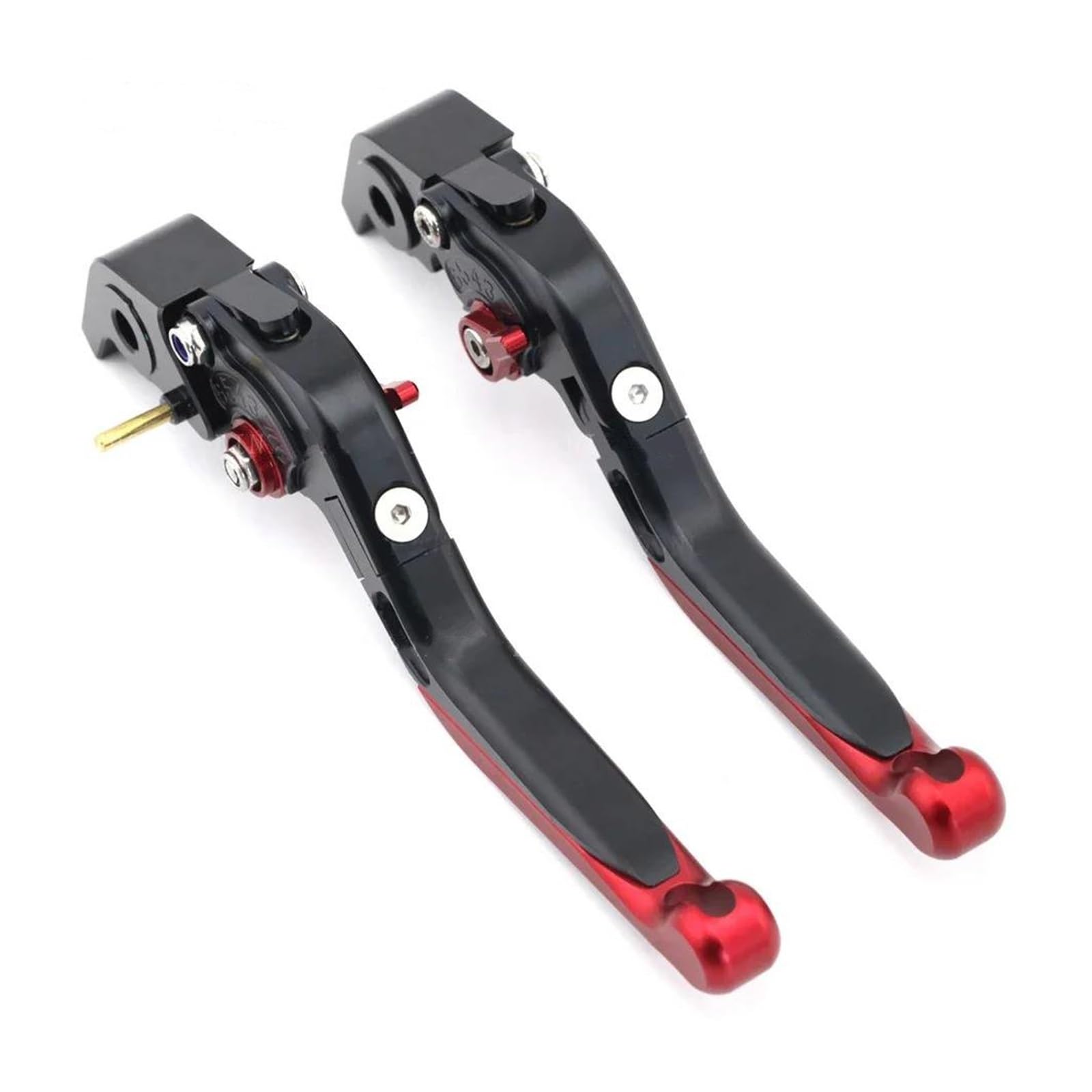 Vorne Hinten Bremshebel Einstellbar Stretch Falten Spurstange Für HONDA XADV 750 ADV 150 X-ADV 2021 XADV750 ADV150 2022 CNC Zubehör(Black Red) von HUIKO