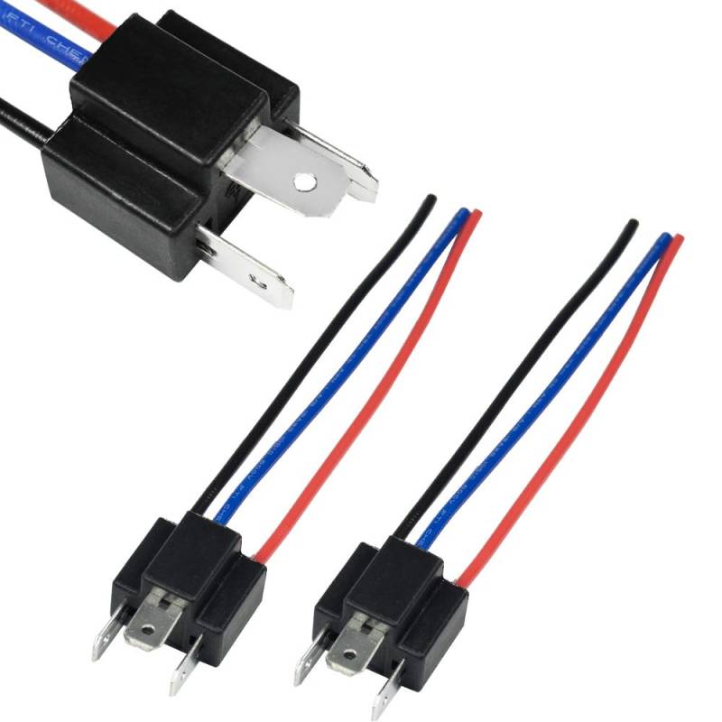 HUIQIAODS 9003 HB2 H4 Scheinwerferfassung Stecker Männlich Kabelbaum Kabel Verbinder von HUIQIAODS