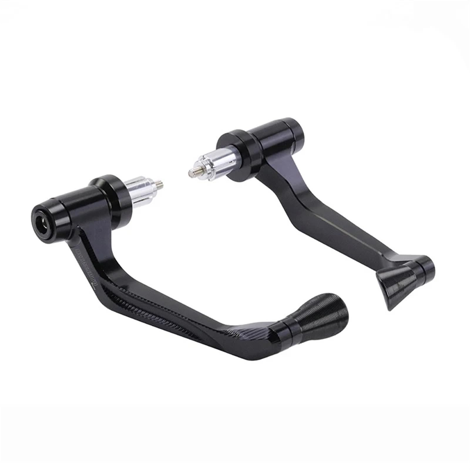 HUISI 15-22MM Motorrad Handschutz CNC Aluminium Handschutz Universal Fit for Kawasaki ZX6R ZX10R Ninja 400 250 Versys 650 1000 NC750(Black) von HUISI