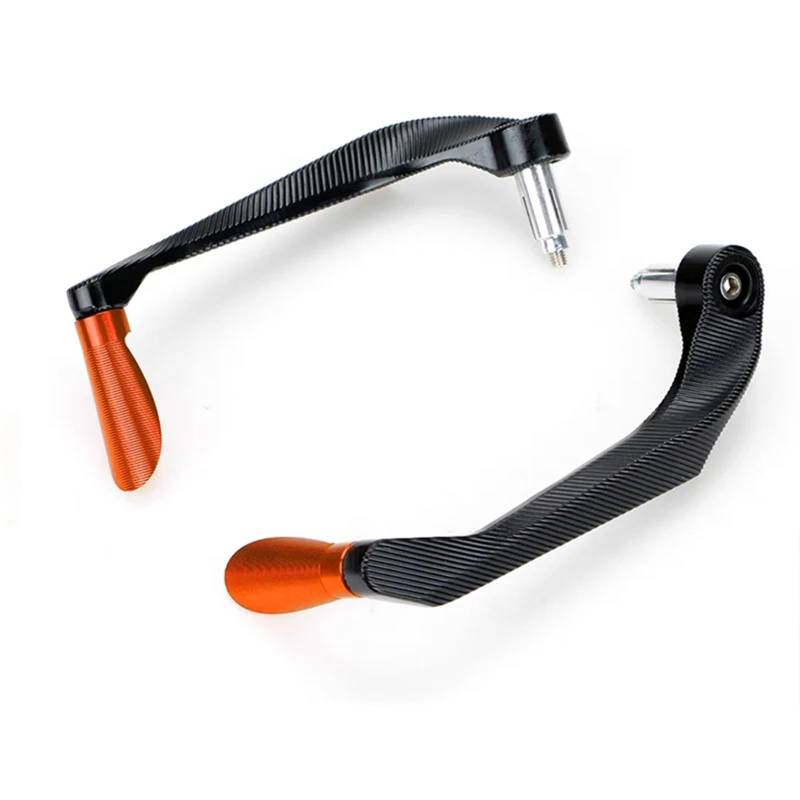 HUISI 22MM Motorrad Aluminium Legierung Handschutz Hebel Schutz Universal Fit for Suzuki GSXS 750 V-Strom 250 650 1000 GSX150 DCL250 DL1050(Orange) von HUISI