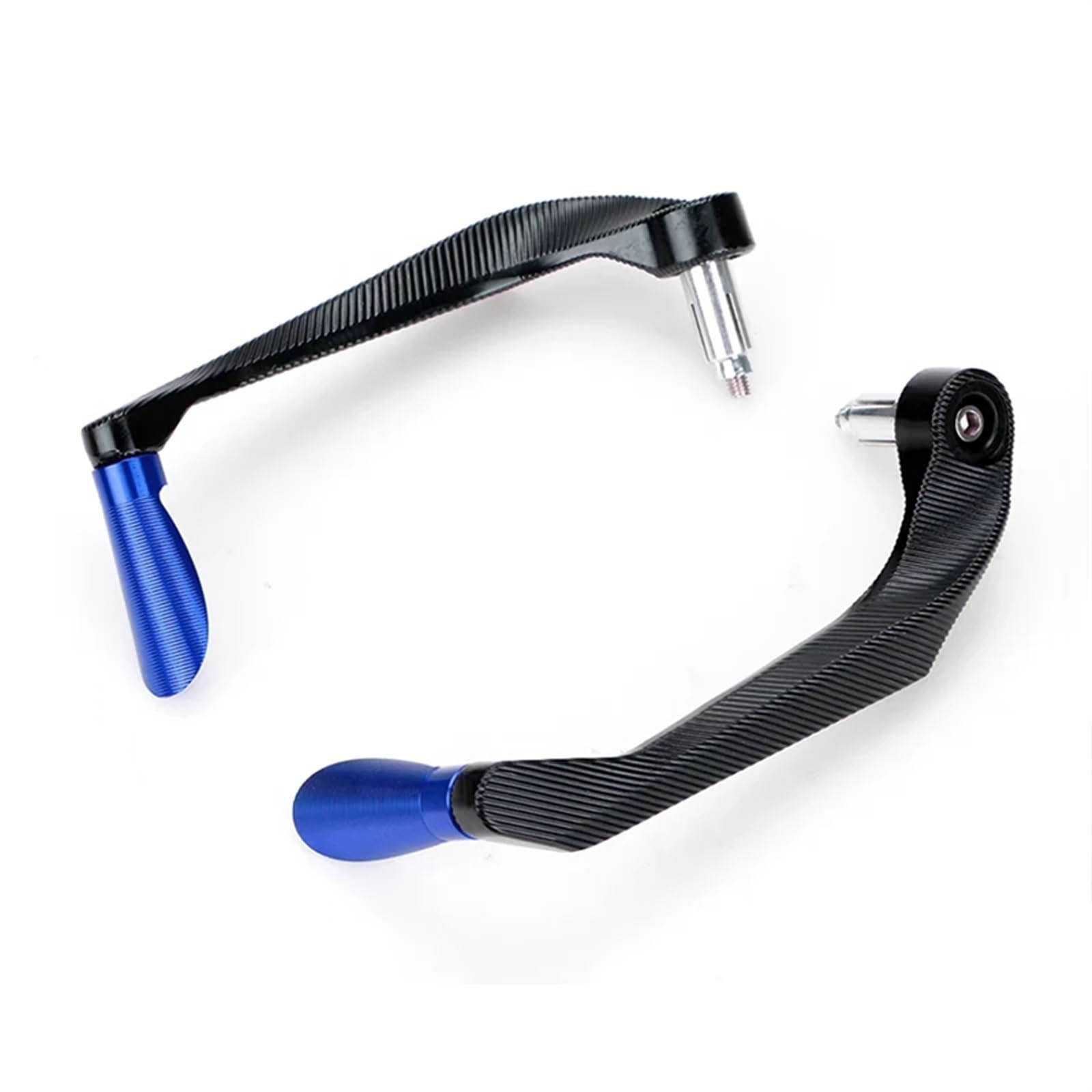 HUISI 22MM Motorrad Handschutz Aluminiumlegierung Hebelschutz Universal Fit for Ducati Harley Softail Fatboy Road King Iron 883 Sportster(Blue) von HUISI