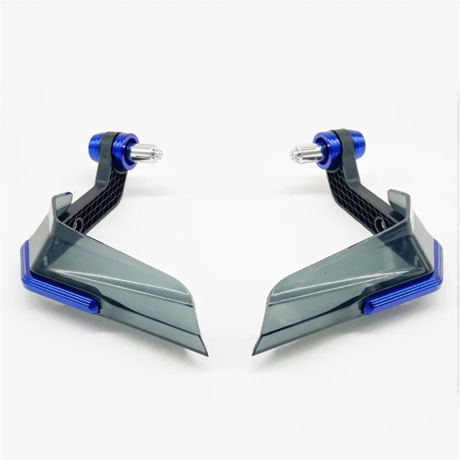 HUISI Aluminium-Motorrad-Handschutz, 22 Mm, Lenker, Motocross, Bremskupplungshebelschutz, Universell Passend for KTM SXF 350, Triumph Tiger, Passend for Kawasaki(Blue) von HUISI