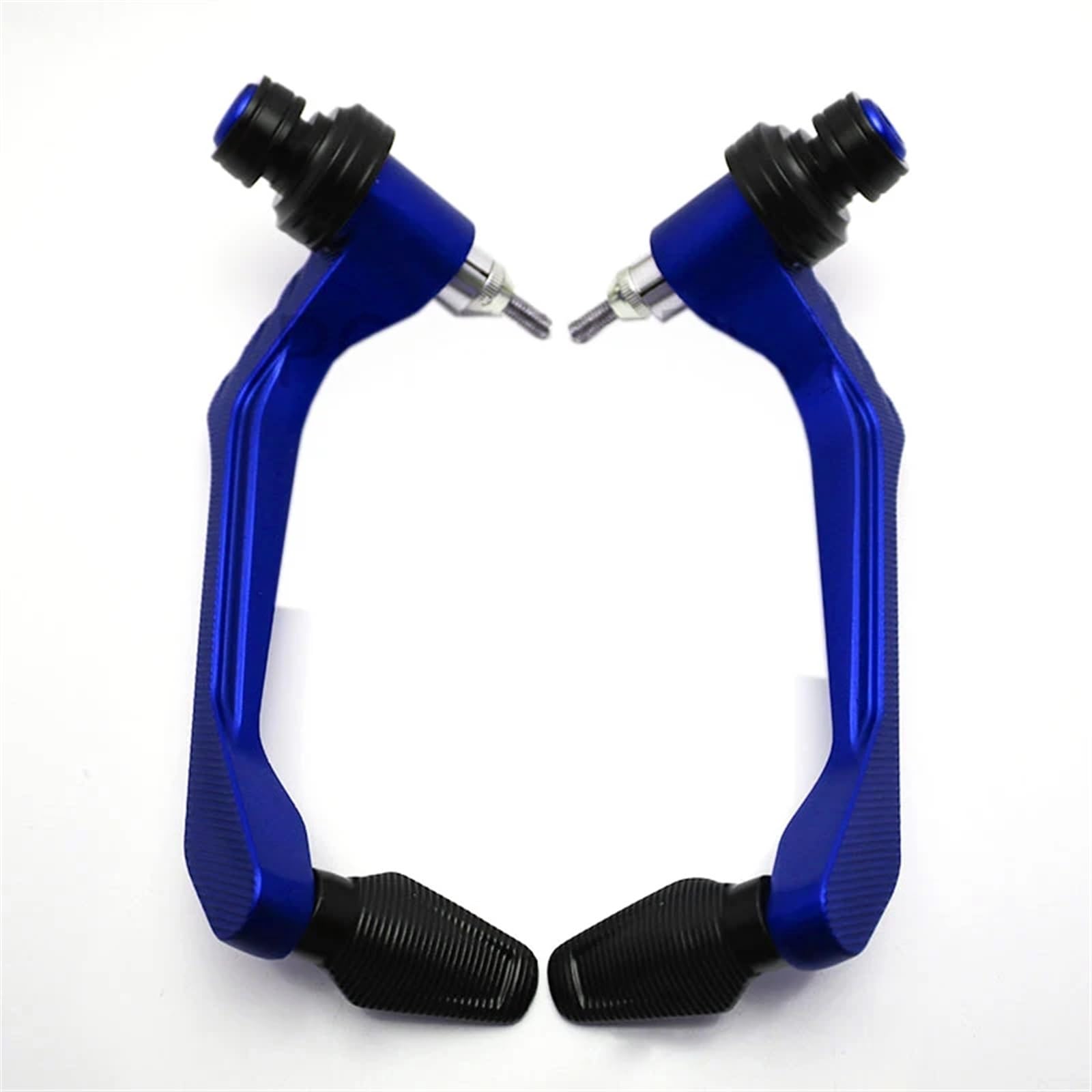 HUISI Aluminiumlegierung Motorrad-Handschutz, universeller 17-22-mm-Hebelschutz, passend for BMW F800R Zontes 310GS 350, passend for CFMOTO 700 CLX 250SR(Blue) von HUISI