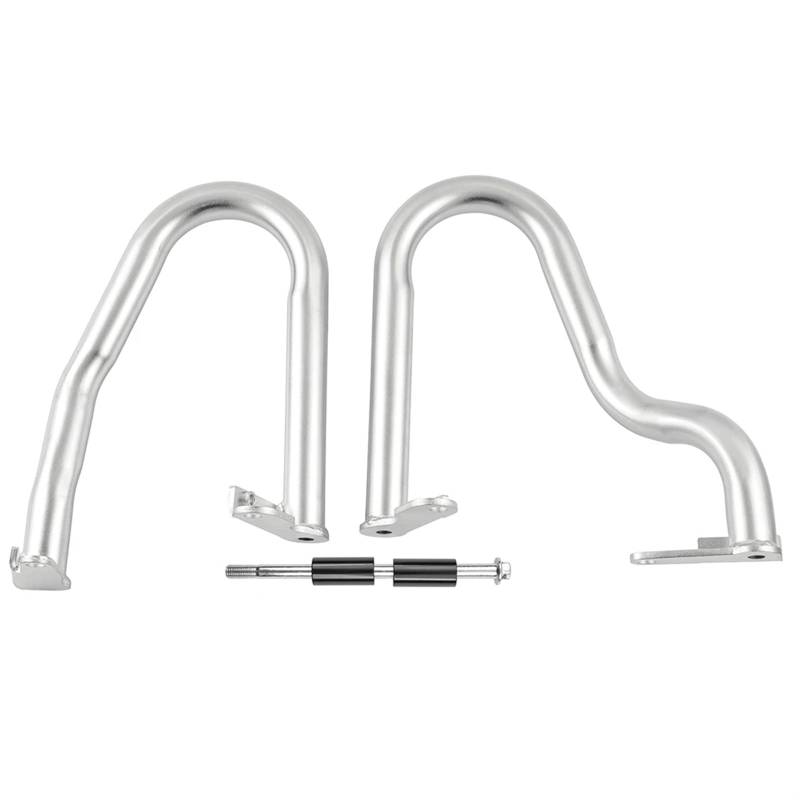 HUISI CMX1100 CM1100 Crash Bar Motorrad Motor Schutz Stoßstangen Fit for Rebel CMX cm 1100 2021 2022 2023 Edelstahl Zubehör(Silver) von HUISI