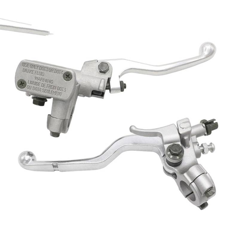 HUISI EIN Paar Motorrad-Bremskupplungs-Hauptzylinderhebel, passend for CR 125R 250R 500R CRF 150 250 450 2002–2012(Left and Right) von HUISI