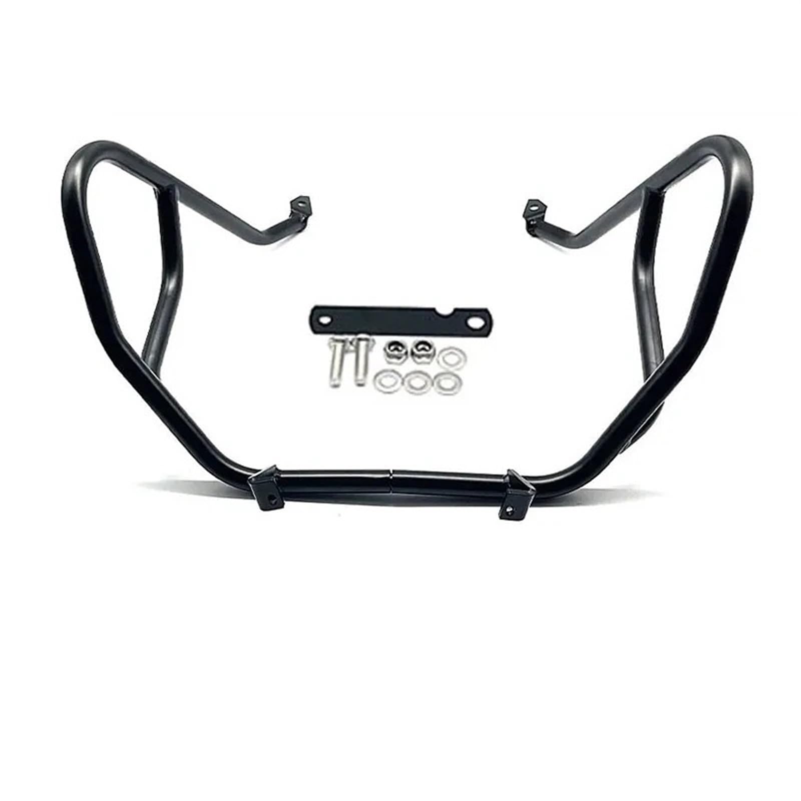 HUISI G310GS G310R Motorrad-Komplettset Motorschutzbügel Sturzbügel Tank Stoßstange Verkleidung Rahmenschutzbügel Passend for BMW G310 GS G 310R 2017-2023(Black-Upper Bars) von HUISI