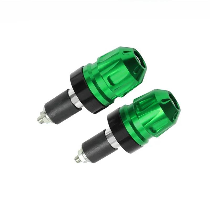 HUISI Motorrad Bar End Gewichte Fit for Peugeot Speedfit 4 Speedfit 3 Django150 Gegengewicht Lenker Stecker Modifikation Zubehör(Green) von HUISI