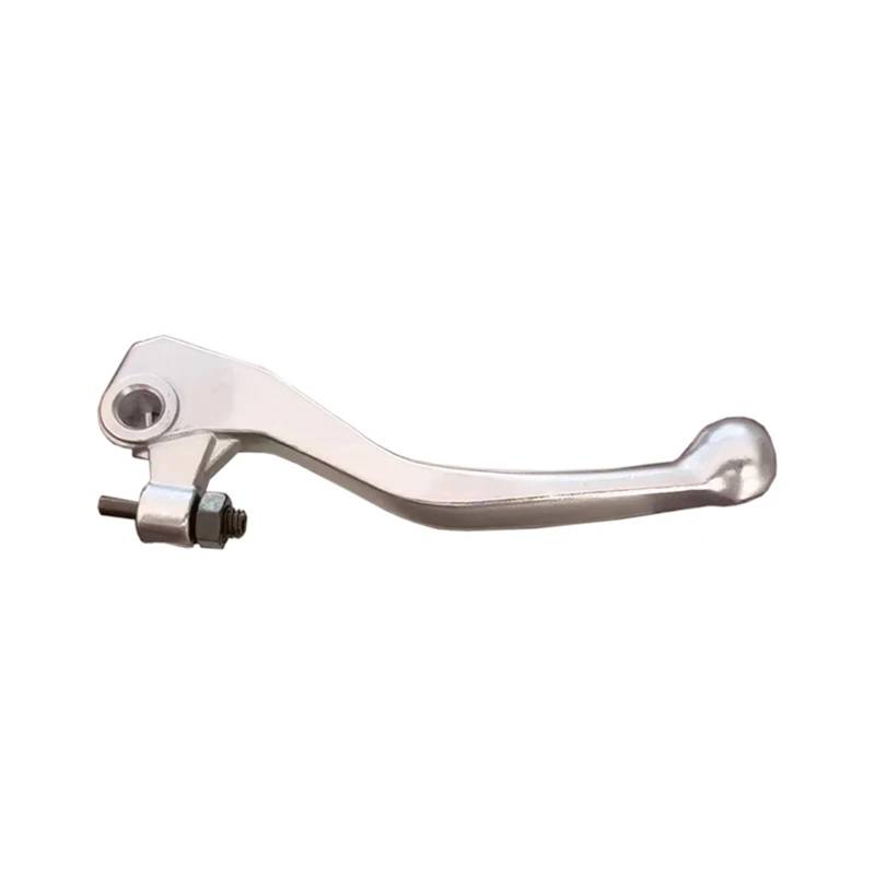 HUISI Motorrad Bremse Kupplung Hauptzylinder Hebel Bremspumpe Passend for CRF250R CRF450R CRF250X CRF450X CR125R CR250R CRF 250R 450R(Lever Silver) von HUISI