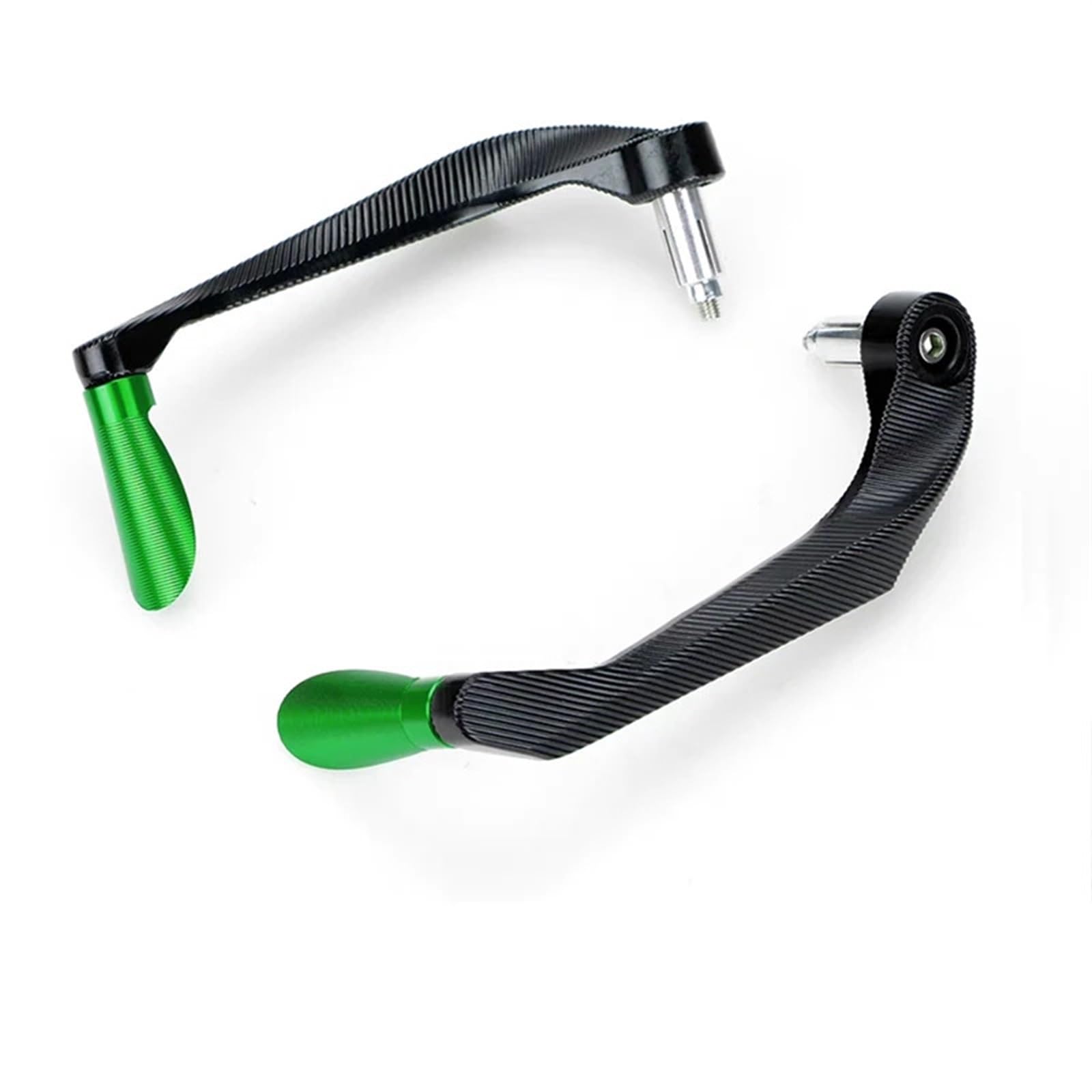 HUISI Motorrad-Handschutz aus Aluminiumlegierung, 22 mm, universeller Fallschutz, passend for Kawasaki Z650 Z750 Z800 ER6F ER6N Versys Ninja, passend for Yamaha(Green) von HUISI