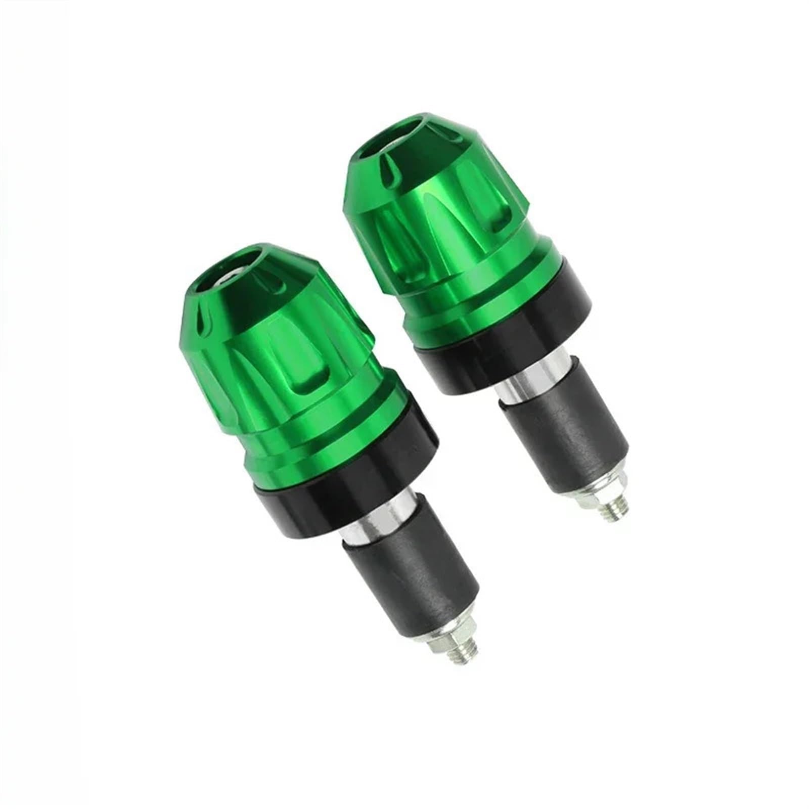 HUISI Motorrad Lenker Anti Drop Balance Block Fit for SYM Husky ADV150 Husky ADV300 Bar End Gewichte Stecker CNC Modifikation Zubehör(Green) von HUISI