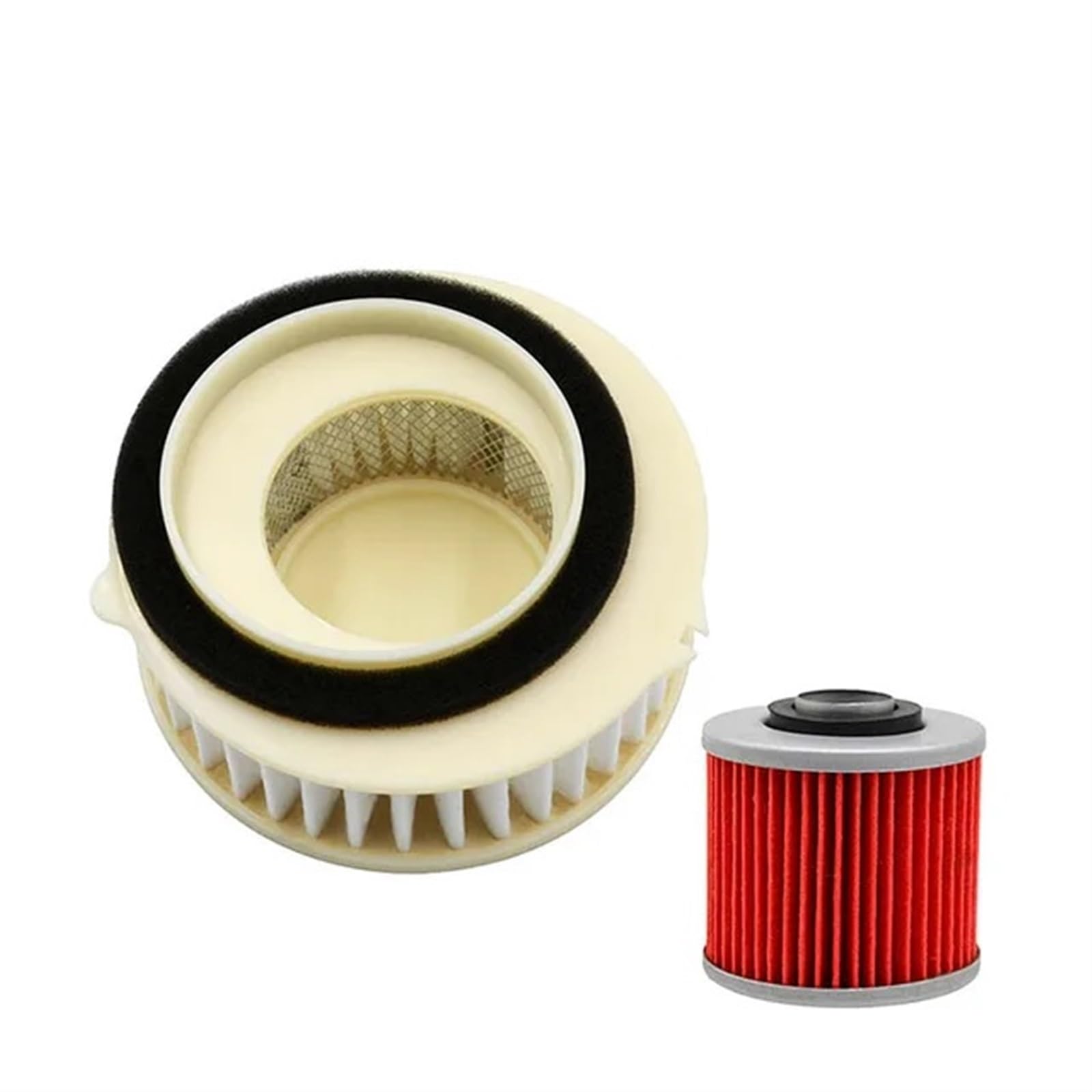 HUISI Motorrad Luftfilter & Ölfilter Fit for YAMAHA XVS650 XVS 650 XVS650A V-Star 650 4VR 4TR-14451-00 HFA4607 4X7134400100 von HUISI