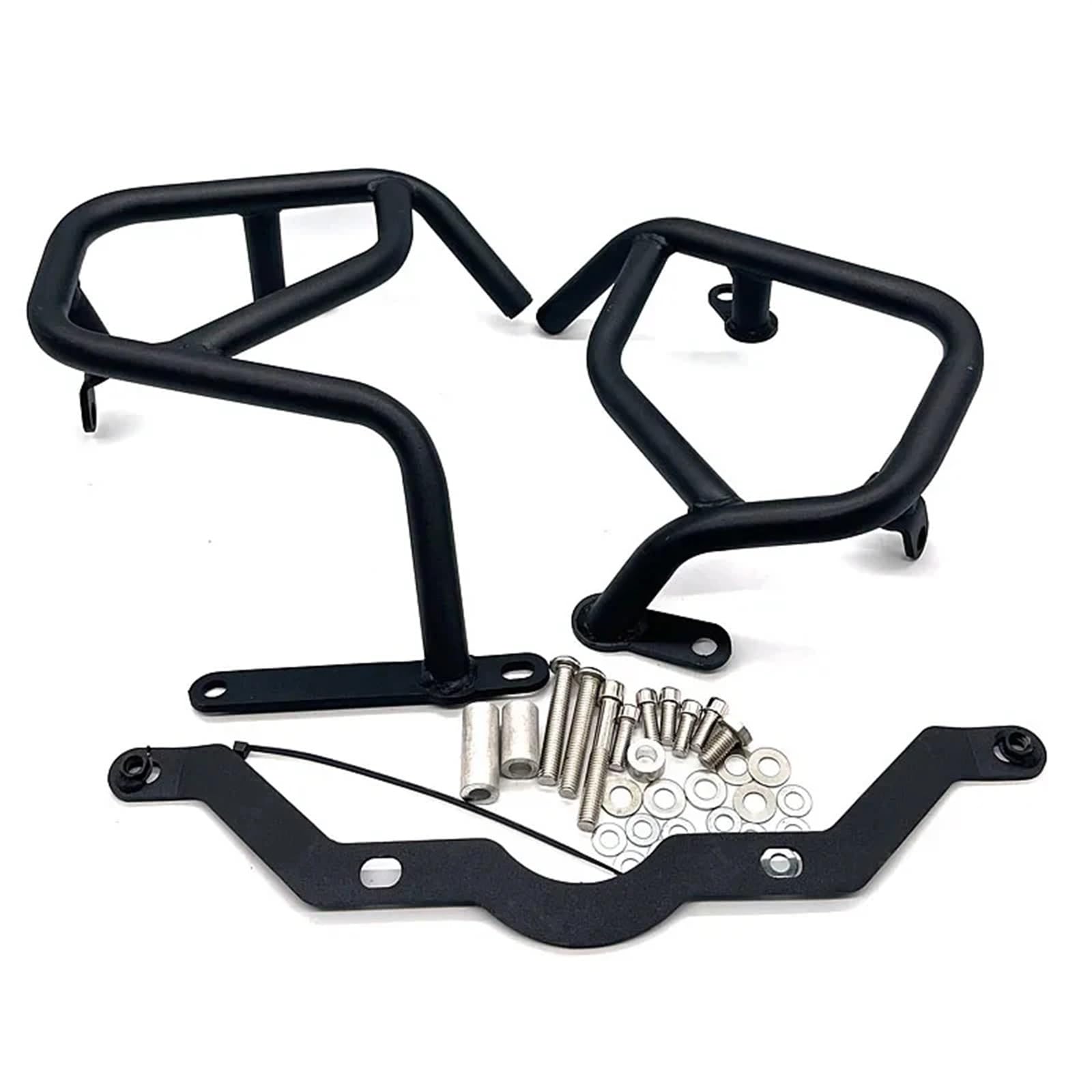 HUISI Motorradzubehör Highway Crash Bars Motorschutz Stoßstange Stunt Cage Rahmenschutz Passend for BMW S1000 XR 2015-2019 von HUISI