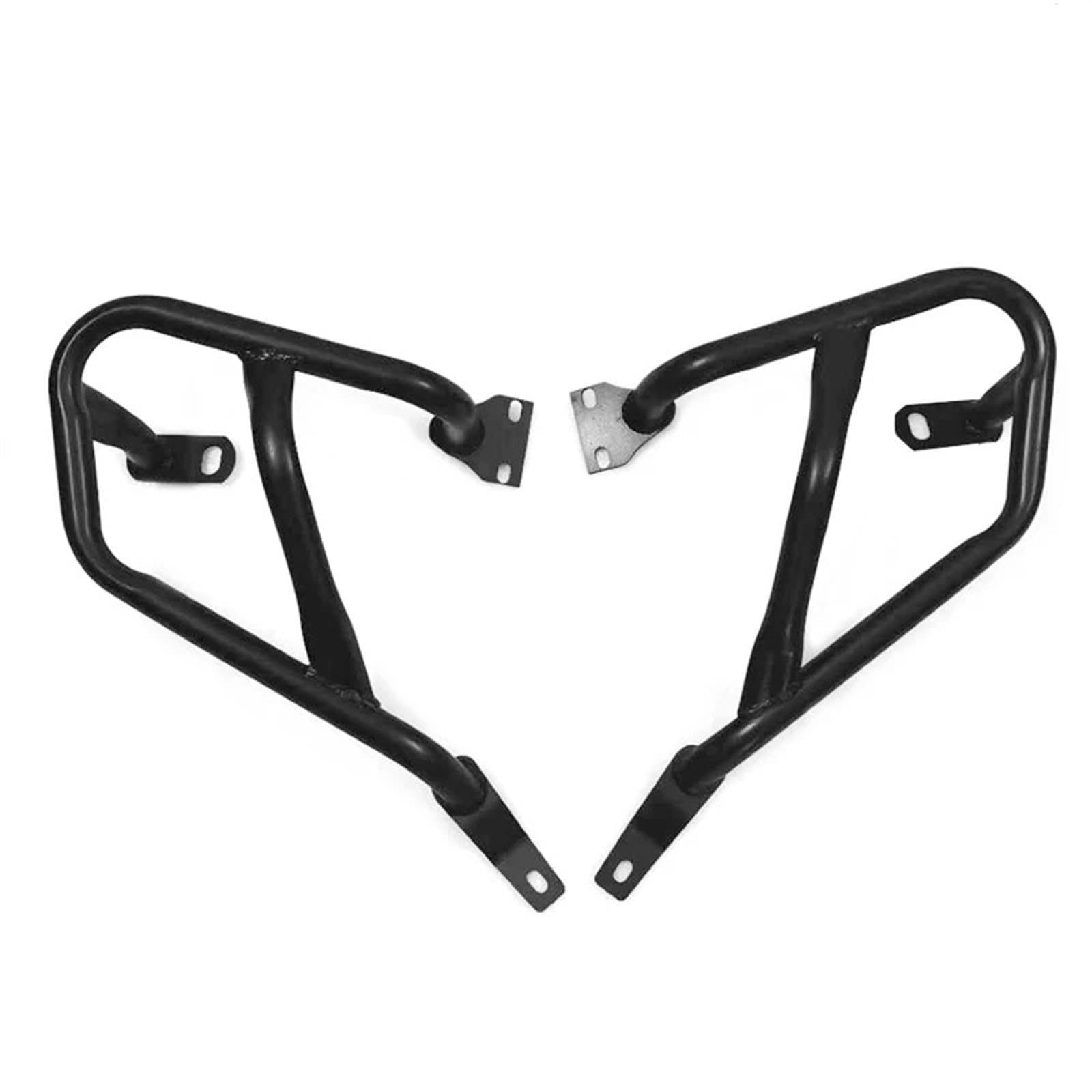 HUISI Motorschutz, Autobahn-Sturzbügel, Motorradrahmenschutz, oberer oder unterer Stoßfänger, passend for Kawasaki Versys 650 2015-2021(Black-Lower only) von HUISI