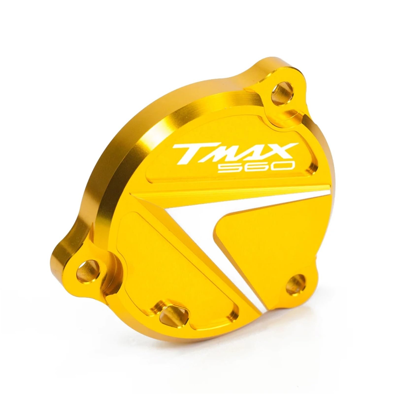 HUISI Motorschutzseitenabdeckung passend for Yamaha TMAX 560 T-MAX560 Techmax TMAX560 Vordere Antriebswelle Kettenrad Schwingenrahmen-Lochabdeckungen(Gold) von HUISI