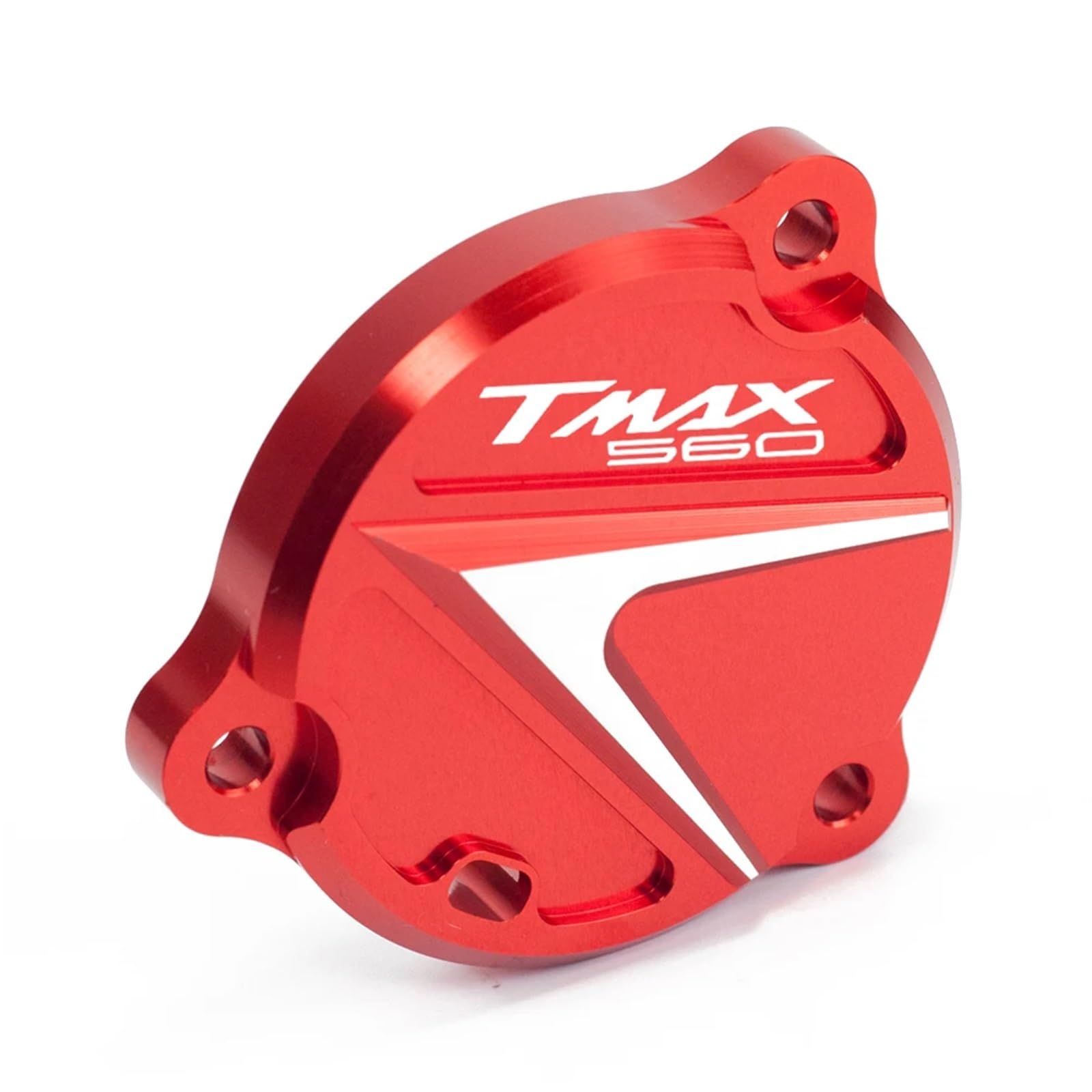 HUISI Motorschutzseitenabdeckung passend for Yamaha TMAX 560 T-MAX560 Techmax TMAX560 Vordere Antriebswelle Kettenrad Schwingenrahmen-Lochabdeckungen(Red) von HUISI