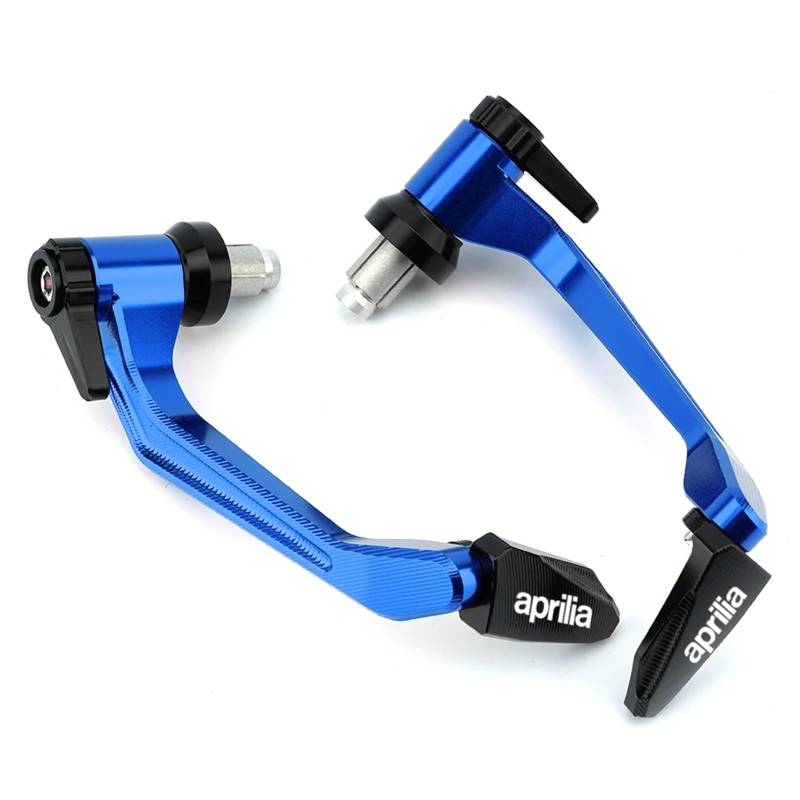 HUISI Passend for Aprilia RSV4RF RSV4 RS V4 2009–2017 RS660 Tuono 660 7/8 Zoll 22 mm Motorrad-Lenker, Bremskupplungshebel, Schutzfolie(Blue) von HUISI