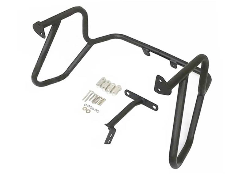 HUISI Passend for BMW R1200GS 2014 2015 2016 2017 R 1200GS Motorrad Sturzbügel Motorschutzabdeckung Tankbügel Stoßfängerrahmenschutz R1200 GS(Black-Upper only) von HUISI