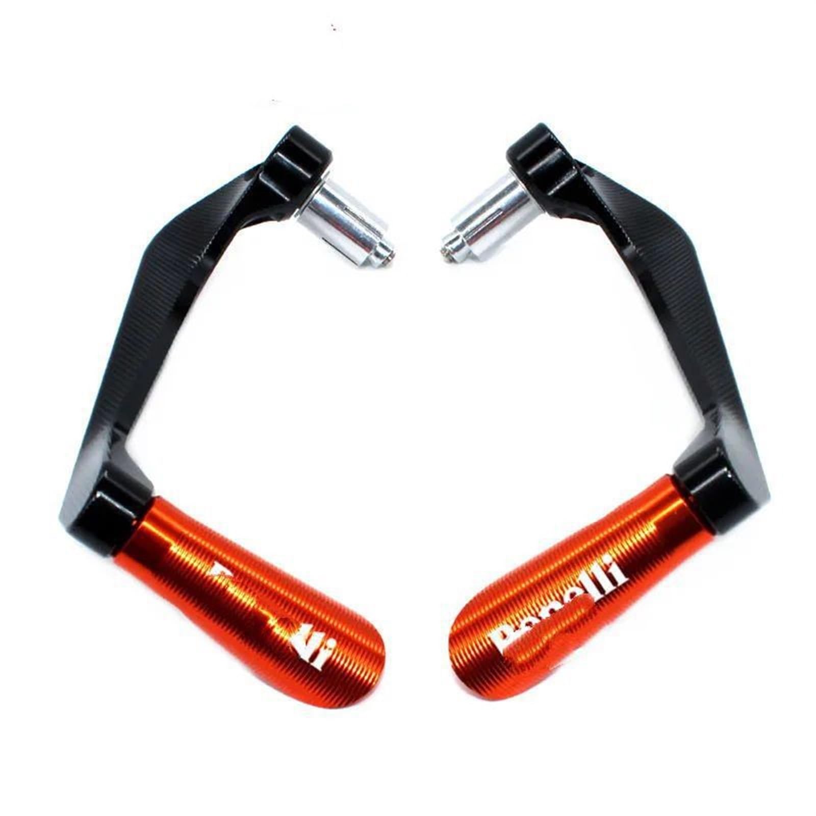 HUISI Passend for Benelli BN600 BN302 TNT300 TNT600 BN TNT300 302 600 GT Motorrad-Lenkergriffe Schutz Bremskupplungshebel Schutzfolie(Orange) von HUISI