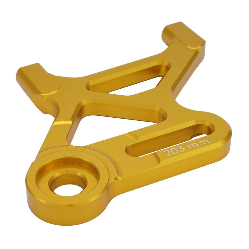 HUISI Passend for Surron, passend for Sur-Ron, passend for Sur Ron Lightbee Light Bee XS Segway X160 X260, Motorrad CNC 203 mm bis 220 mm (Size : Gold) von HUISI