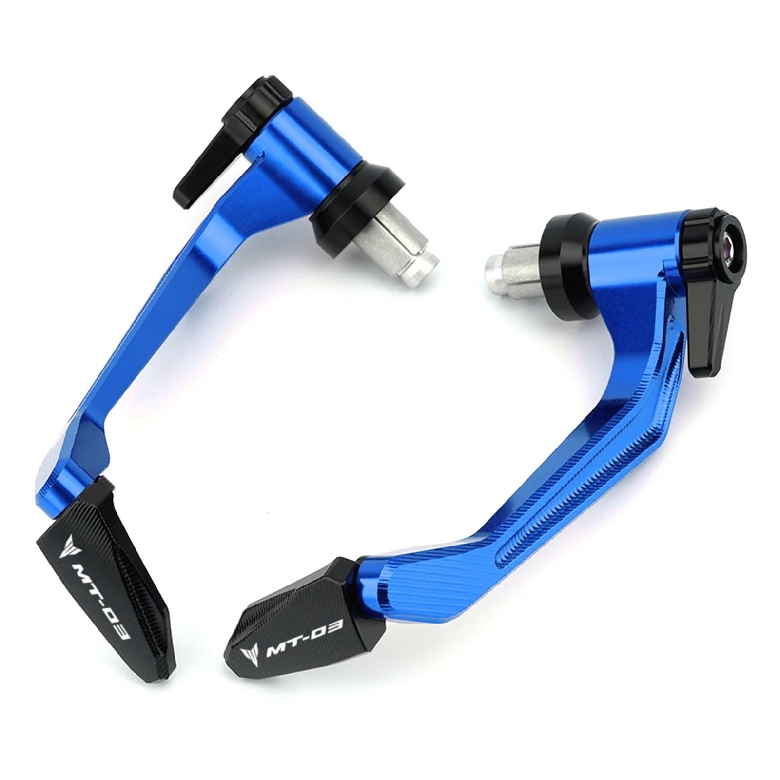 HUISI Passend for Yamaha MT-03 MT03 MT 03 Motorradzubehör Lenkergriffe Schutz Bremskupplungshebel Schutzfolie(Blue) von HUISI