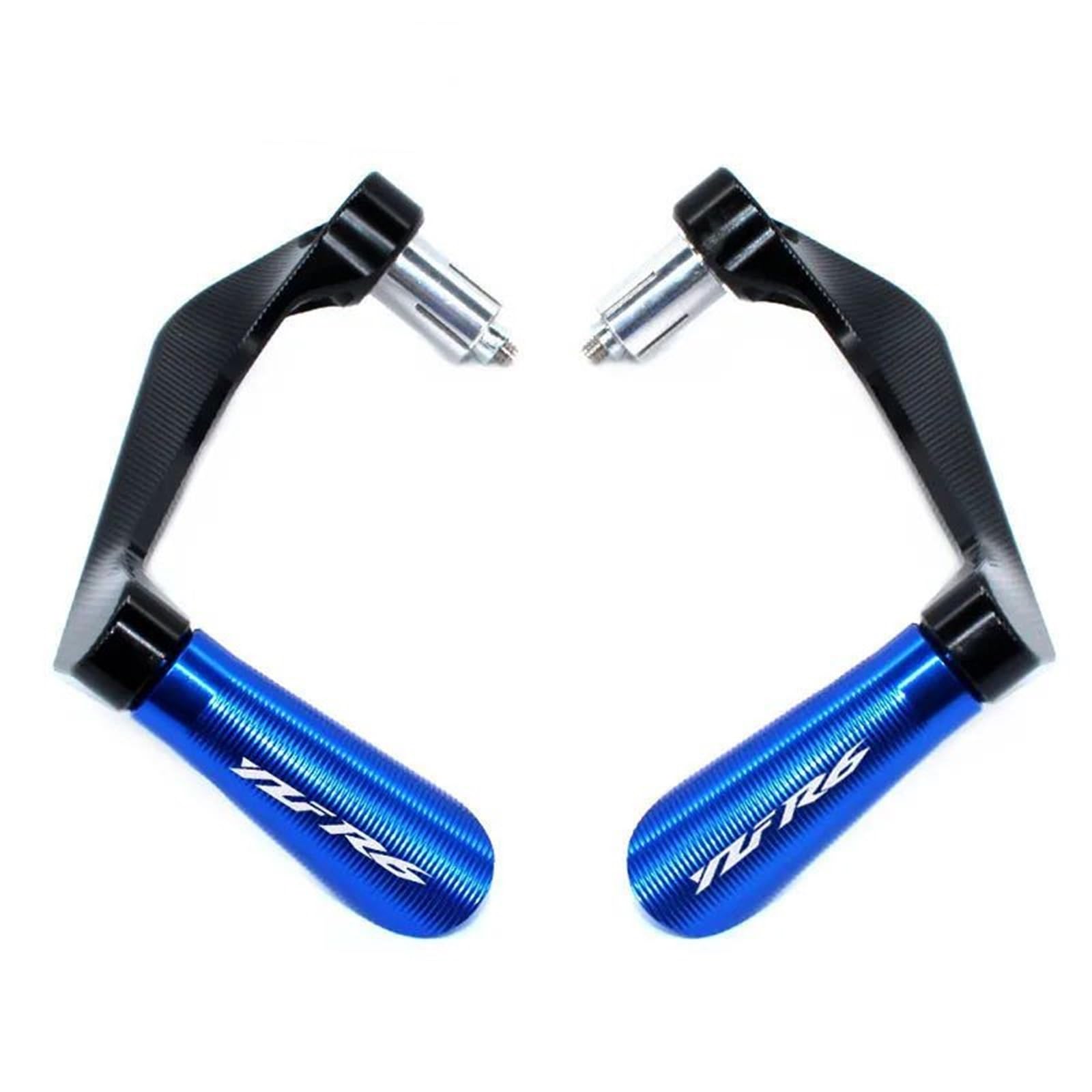 HUISI Passend for Yamaha YZF-R6 YZFR6 YZF R6 R6S Motorradzubehör CNC-Lenkergriffe Schutz Bremskupplungshebel Schutzfolie(Blue) von HUISI