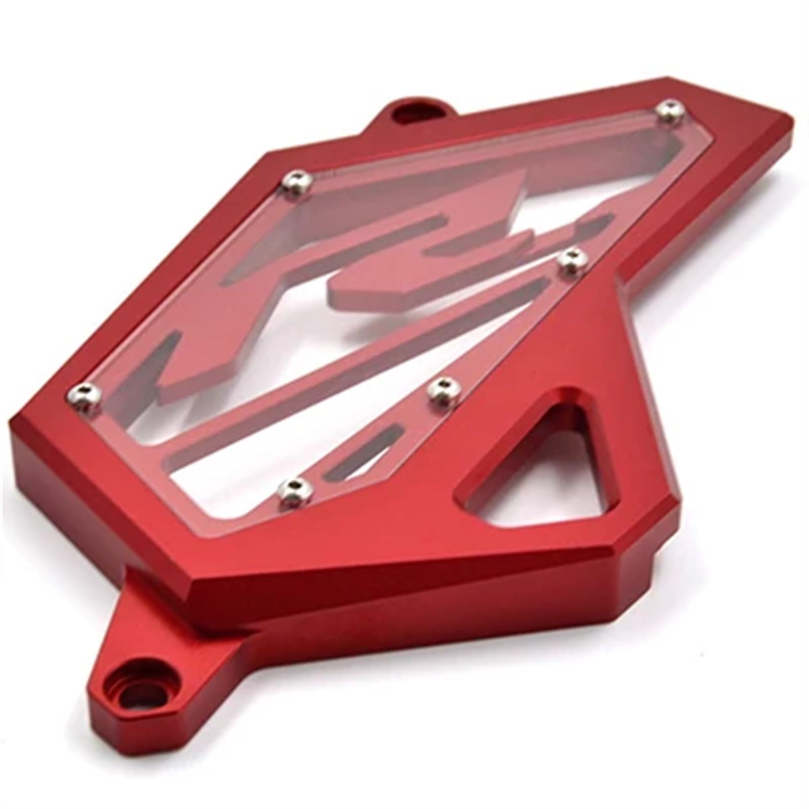 HUISI Rahmenlochabdeckung, vordere Antriebswellen-Kettenradabdeckung, Schutz passend for Yamaha R25 2013–2018, R3 MT03 MT25 2015–2018(Red) von HUISI