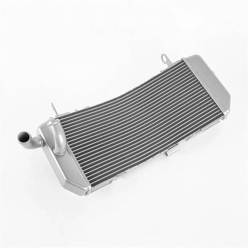 HUISI T-MAX TMAX Kühlwasserkühler Kühler Passend for Yamaha T MAX 530 560 2017 2018 2019 2021 2022 2023 Motorrad CNC Zubehör(Silver) von HUISI