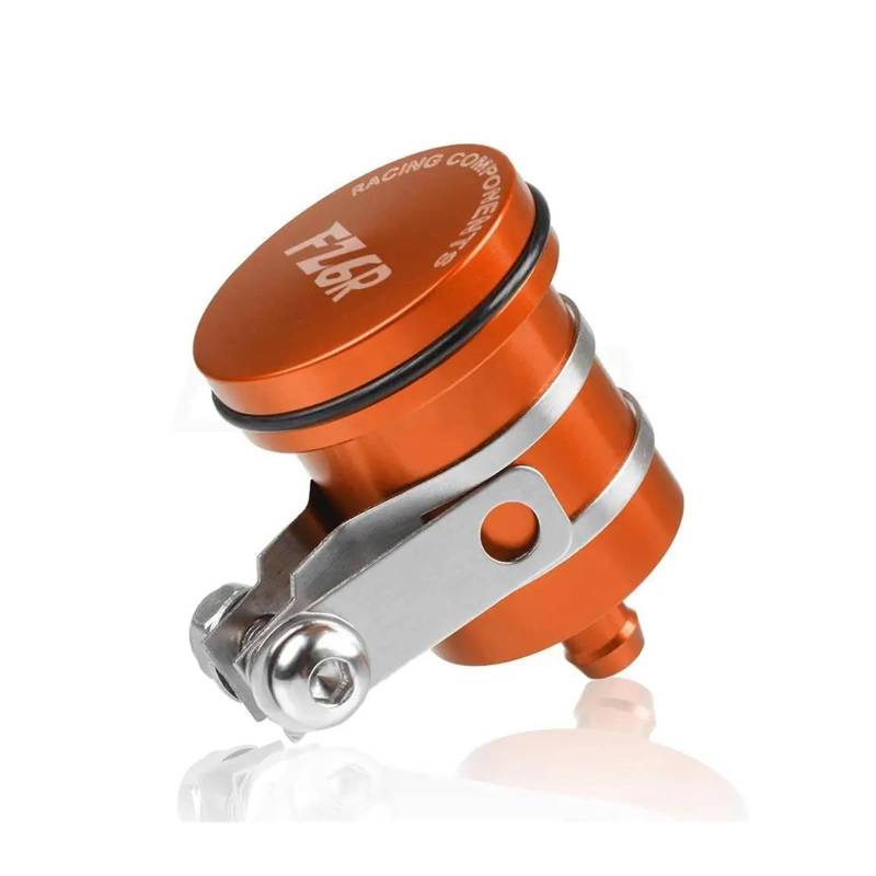 HUIWOR Motorrad Ölbecher Für YA&MAHA FZ6R FZ6 R 2004-2011 Motorrad Hinterradbremsflüssigkeitsbehälter Kupplungsbehälter Ölbecher(Orange) von HUIWOR