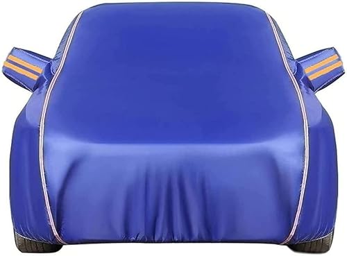 vollgarage Abdeckung abdeckplane Autoabdeckung Für Audi A1/ A1 Sportback/ A1 Allstreet | wasserdichte Oxford-Autoschutzplane Regenfeste Winddichte Outdoor-Fahrzeug-Vollabdeckung (Color : Blue, Size von HUIYAN