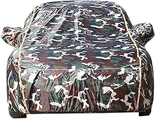 vollgarage Abdeckung abdeckplane Autoabdeckung Für Mercedes-Benz M-Class ML 350 ML 400, Winddichte, Staubdichte Autoplane, Outdoor-Vollgarage, wasserdichte, Sonnenfeste Autoabdeckung (Color : Camo, von HUIYAN