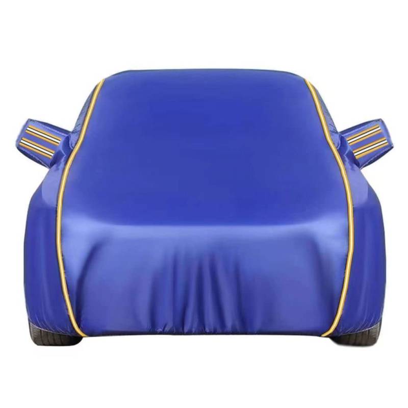 vollgarage Abdeckung abdeckplane Autoabdeckung Für Microcar M.GO | Kratzfest Staubdicht Auto Schutzplane All Wetter Draussen Schnee Regen UV-Schutz Autoabdeckung (Color : Blue) von HUIYAN