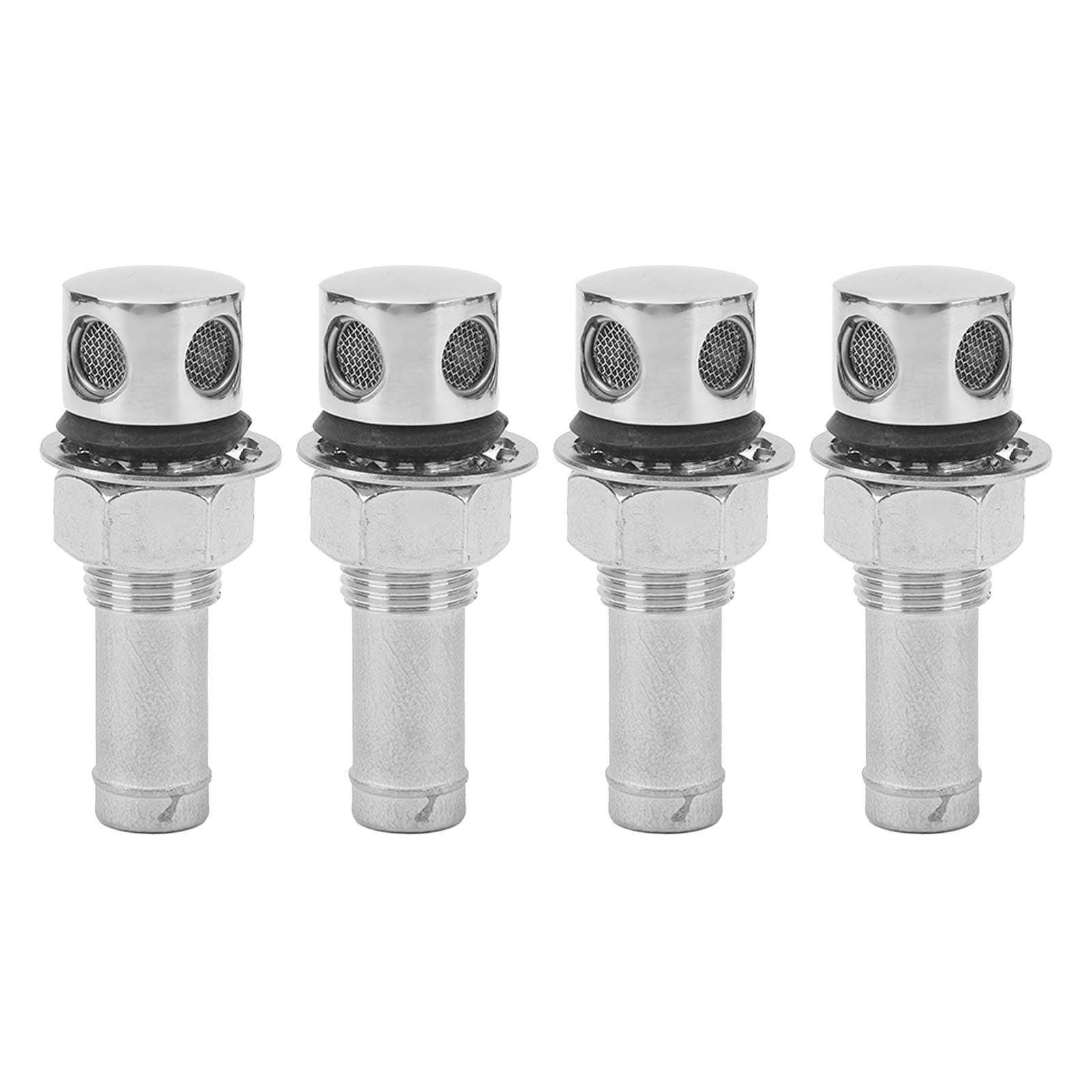 HKINBAS 4pcs Fit for Marine Fuel Gas Tank Vent Stainless Steel 316 Straight Boat Fuel Vent for 5/8inch Hose von HUJRLHMT