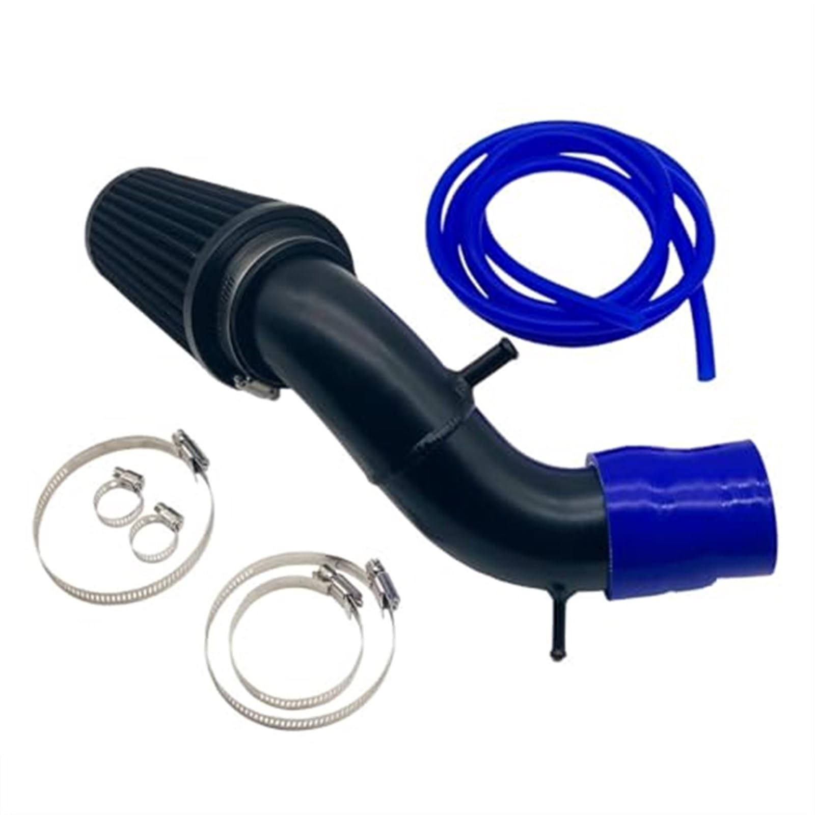 Ansaugschlauch Für Abarth 500 595 695 Ansaugsystem mit hohem Durchfluss in Airbox-Position. Ersatz-Leistungsteile, Rohransaugfilter, Luftansaug-Set(‎Blue Silicone Hose) von HUMUTWCWP