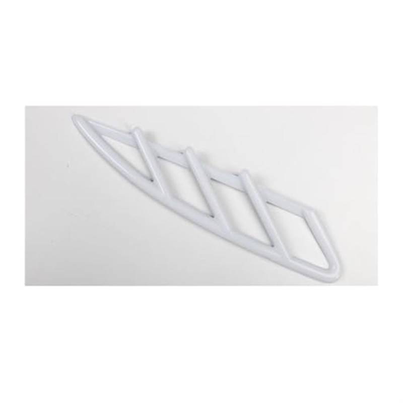 Ansaugschlauch Für Benz für Smart für Fortwo 451 2009-2014 Auto Seitenflügel Kotflügel Air Vent Abdeckung Trim Aufkleber Auto Lufteinlässe(White) von HUMUTWCWP